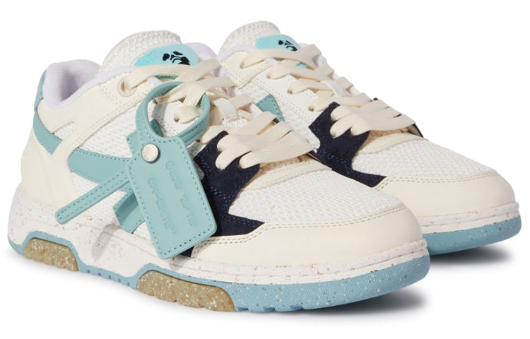 OFF-WHITE Out Of Office Low Slim White Light Blue