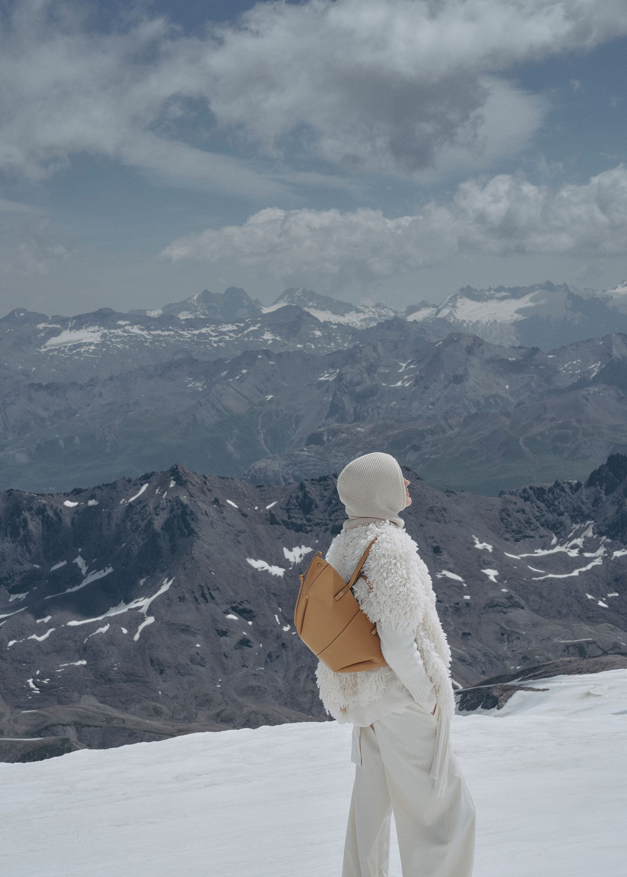 Polene Cyme Mini Textured Ocher