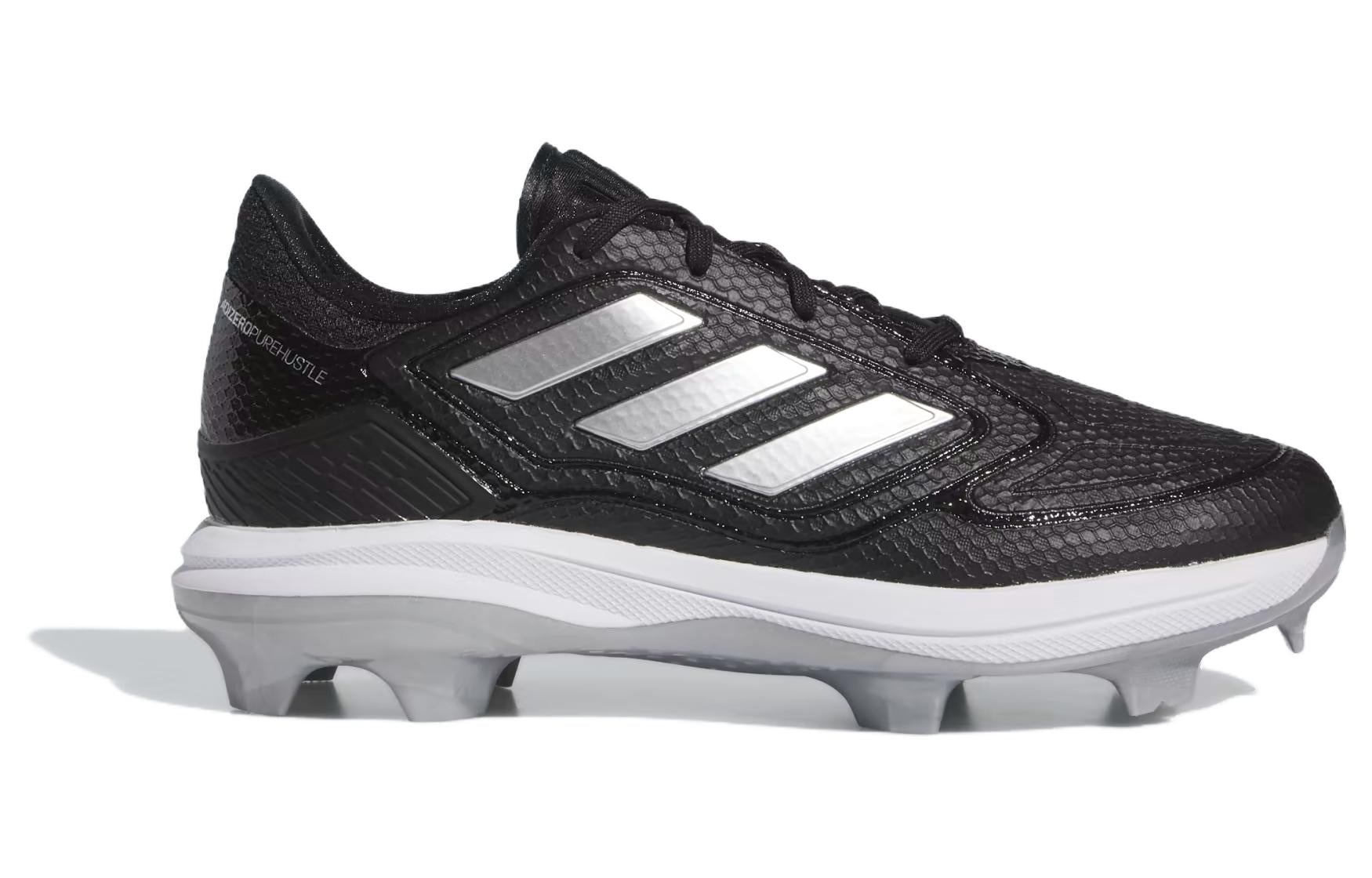 adidas Adizero Purehustle 3 TPU Core Black Silver Metallic (Women's)
