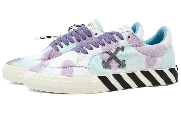 Off-White Low Vulc Lilac Tie Dye
