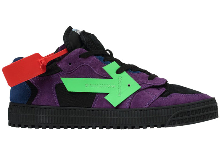 Off-White Off Court Low Top Purple Green