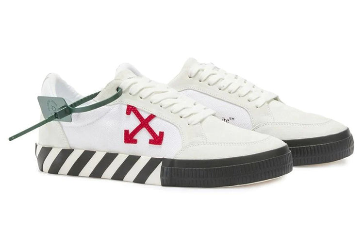 OFF-WHITE Vulc Low White Red Black SS22