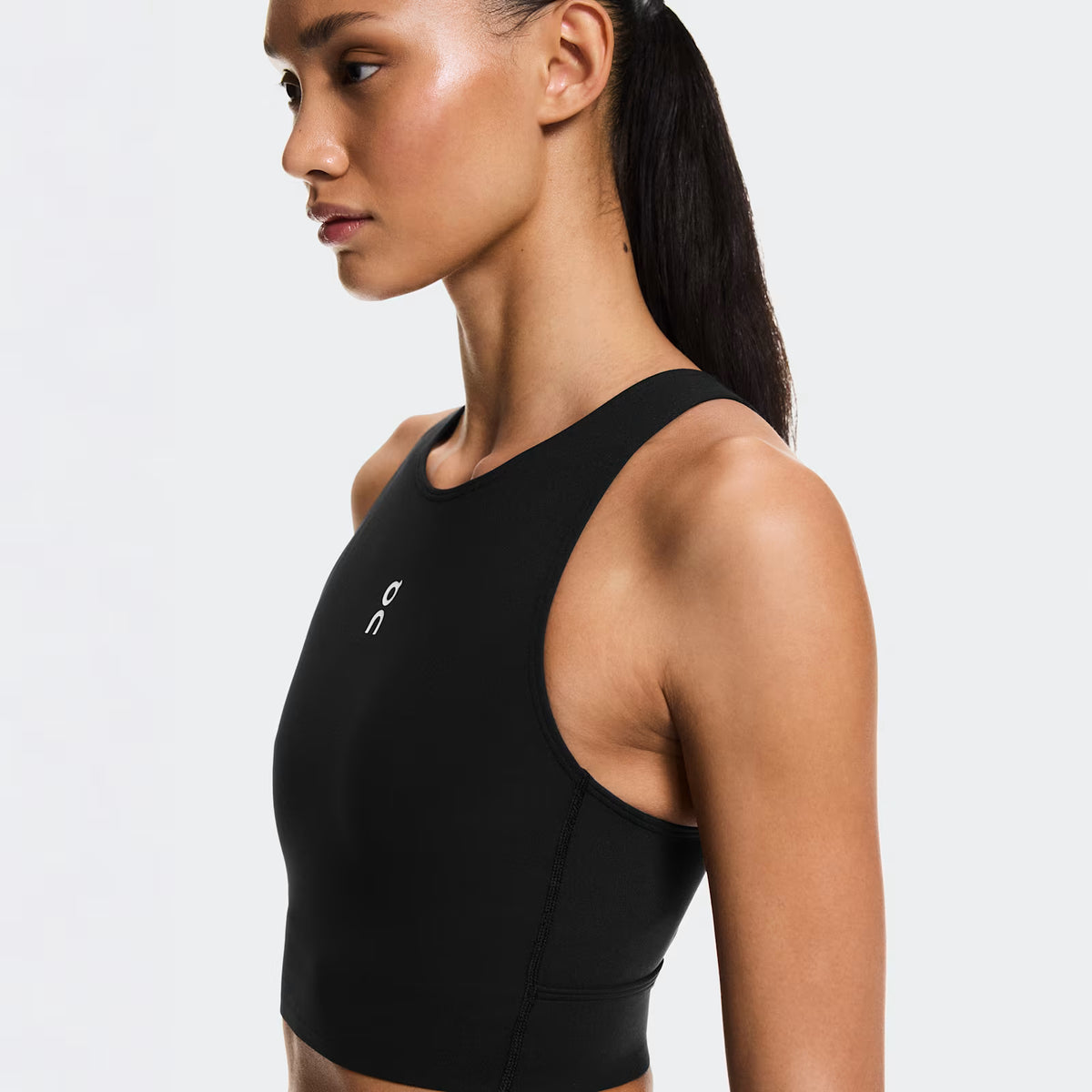 On Court Crop Top Black (Women'S)