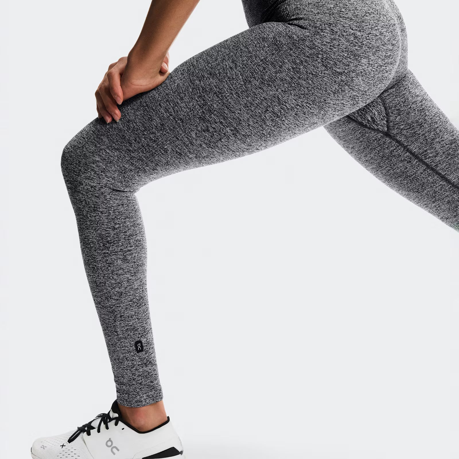 On Studio Knit Leggings Graphite Heather (Women'S)