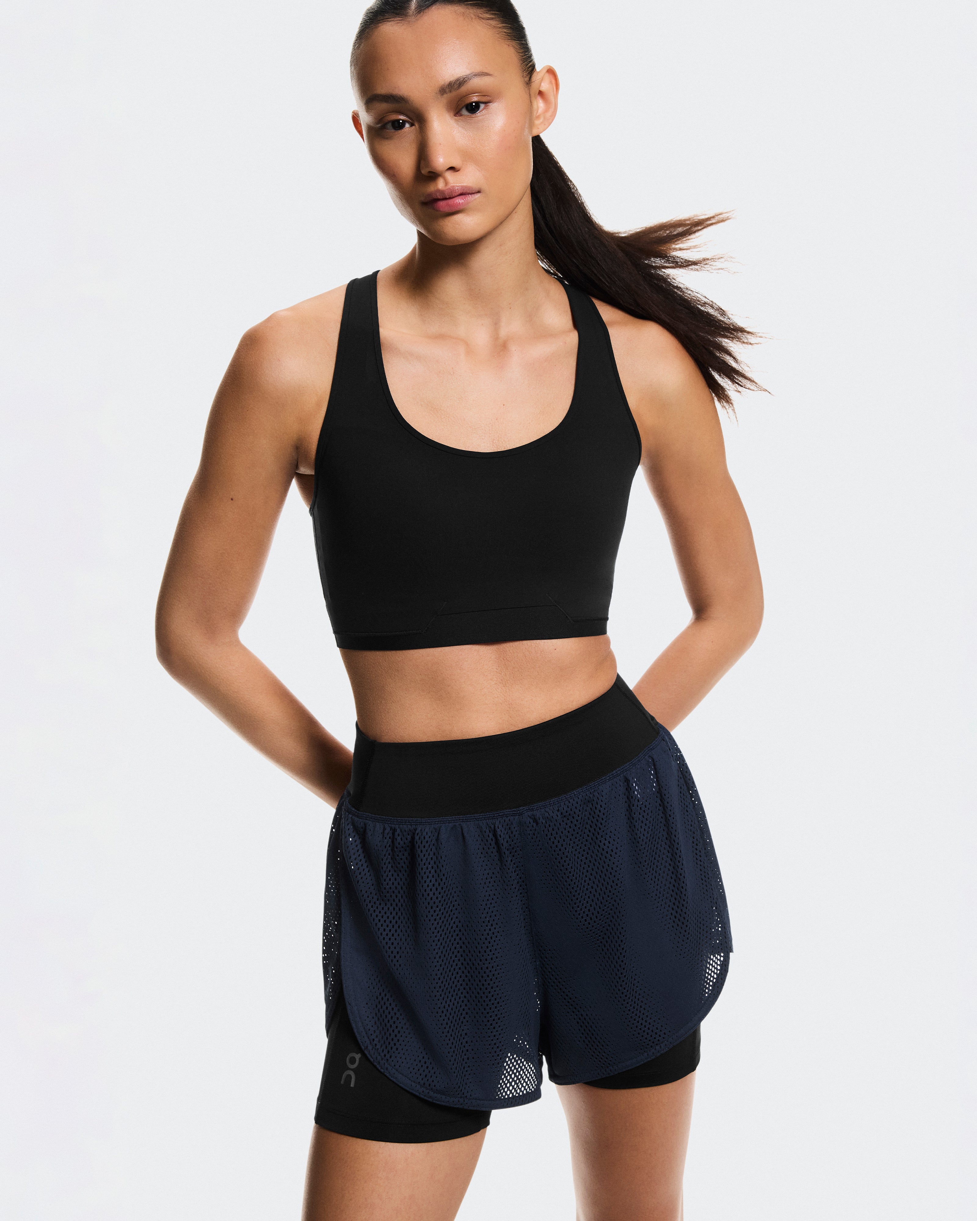 On Train Volt 2-In-1 Shorts Navy (Women'S)