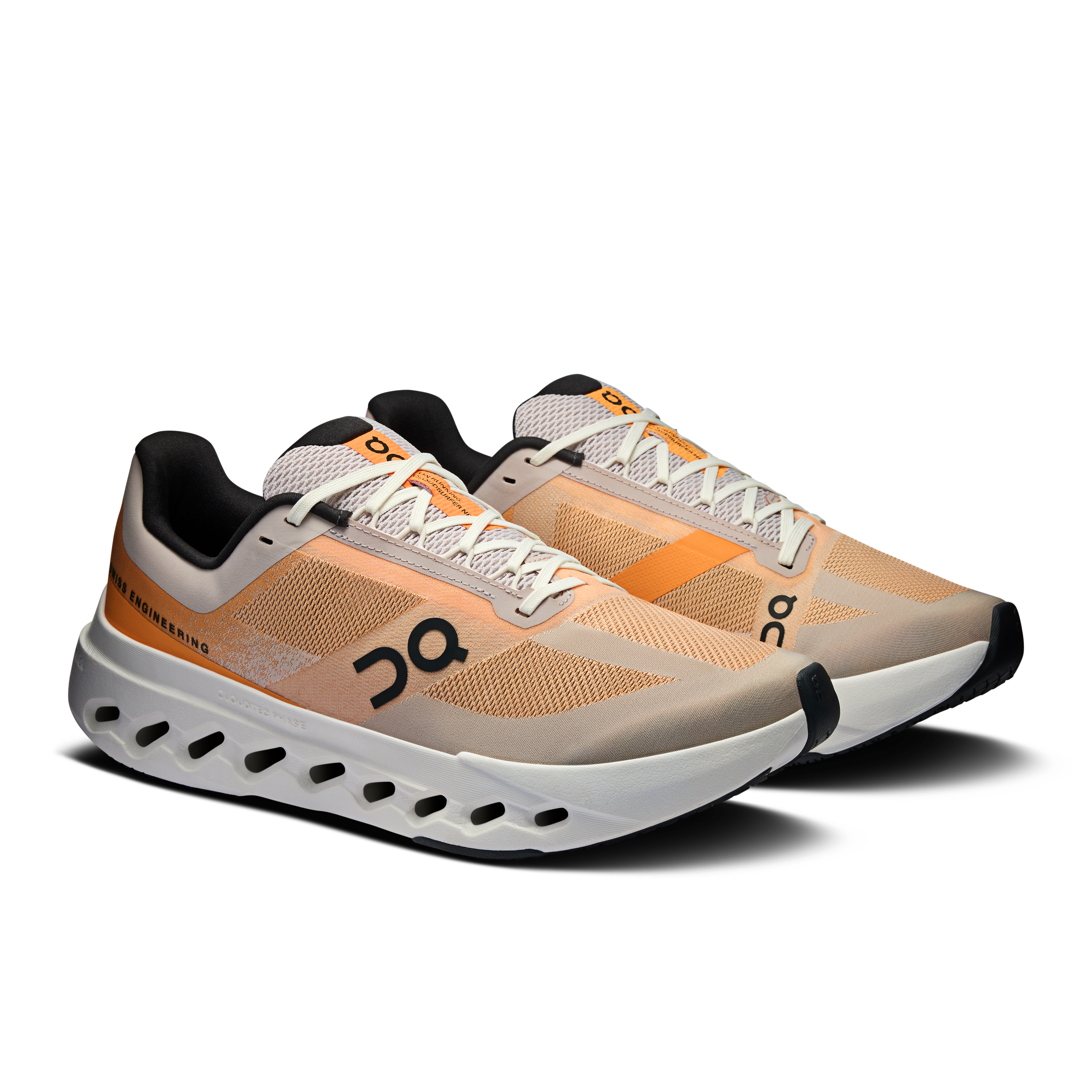 On Cloudsurfer Next Tangerine Ivory