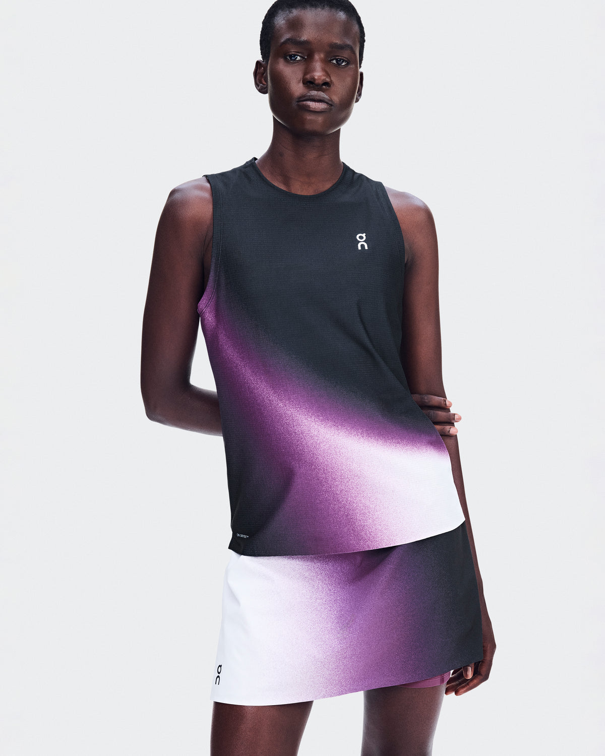 On Court Skirt Split Swing White | Cassis (Women'S)