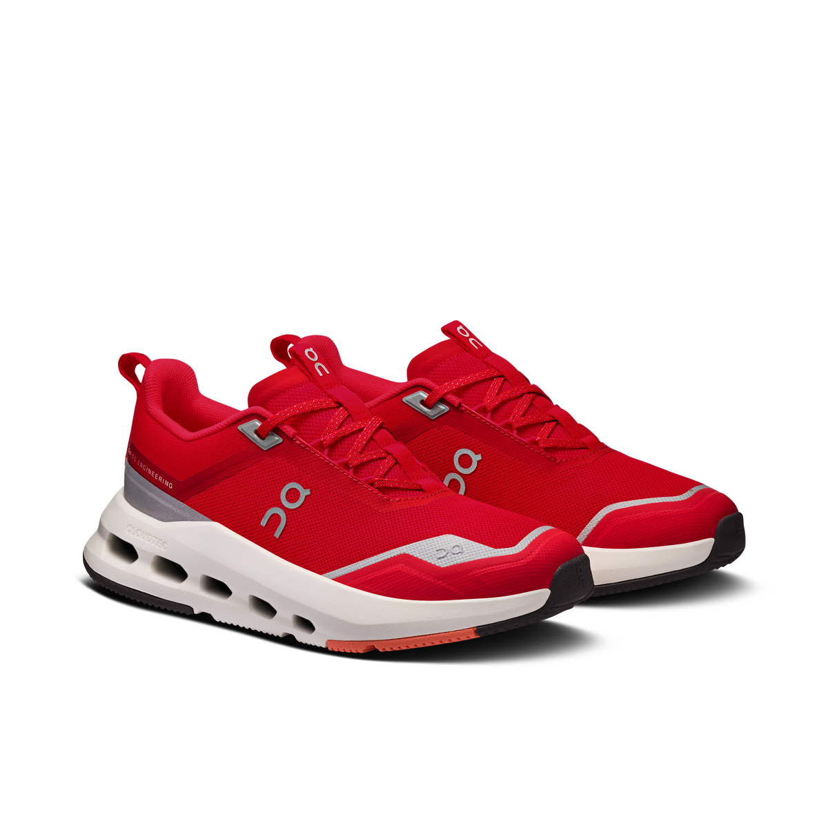 On Cloudnova Red Terra Kids