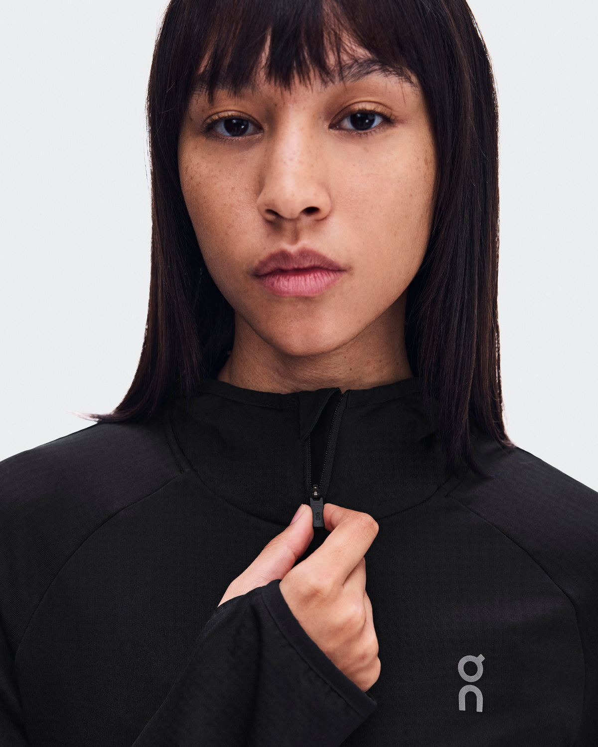 On Climate Zip Hoodie Black (Women'S)