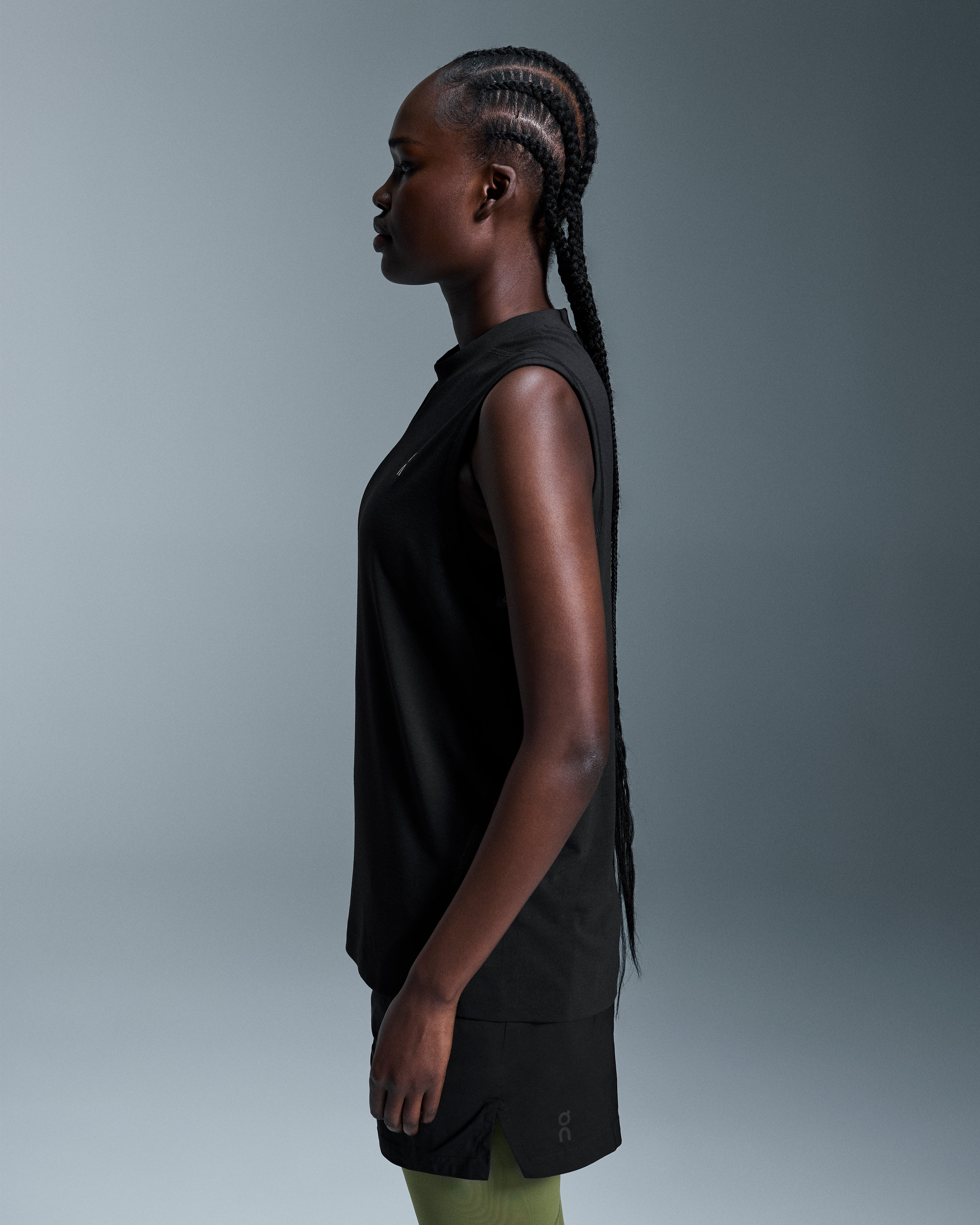 On Active Tank Black (Women'S)
