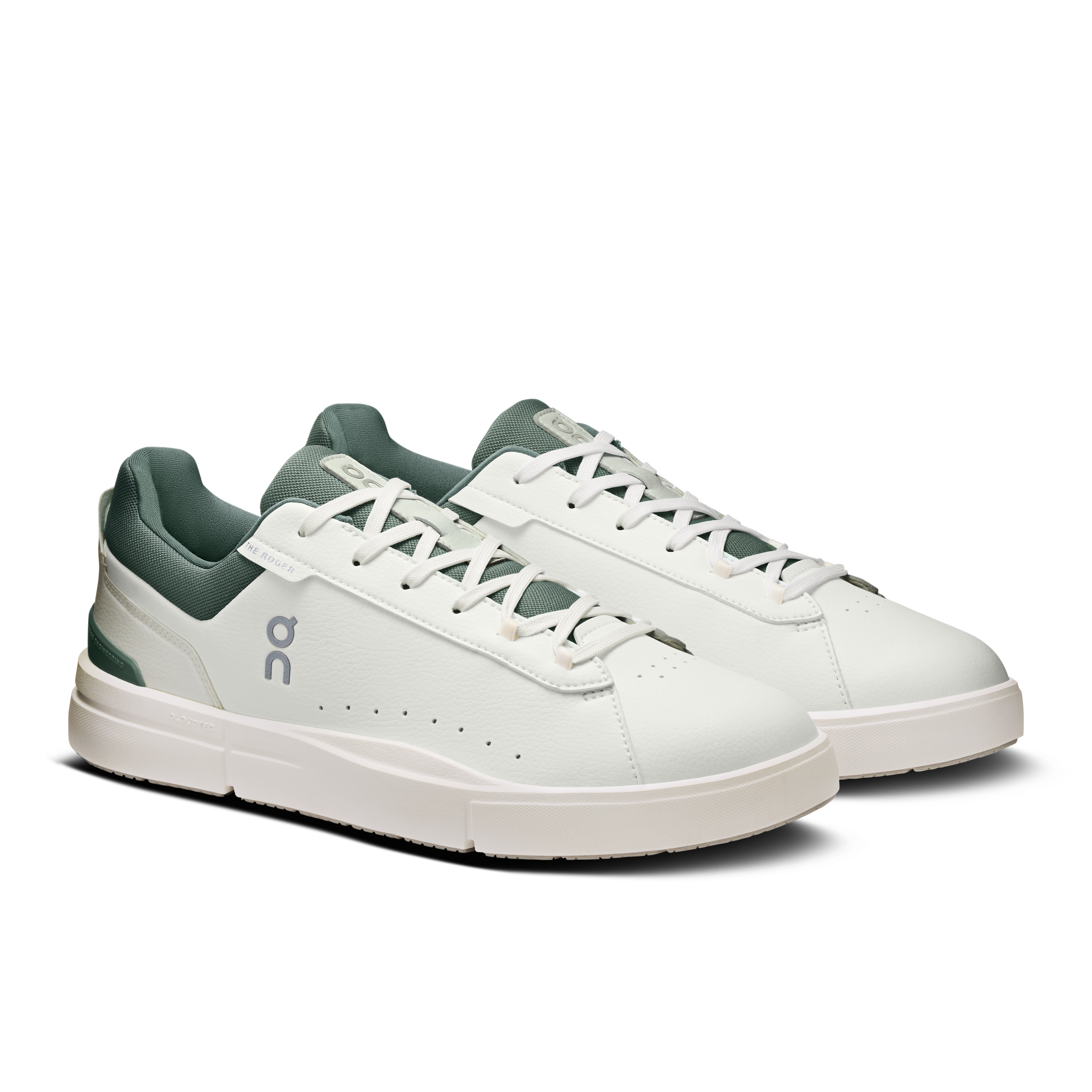 On The Roger Advantage White Olive