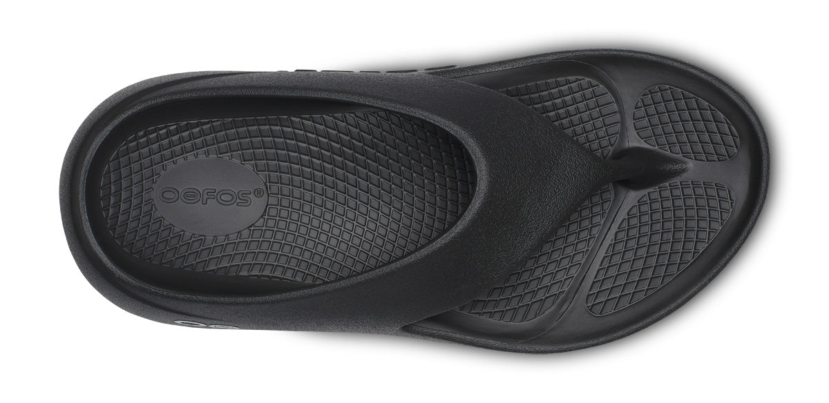 Oofos Men's Sandal Black