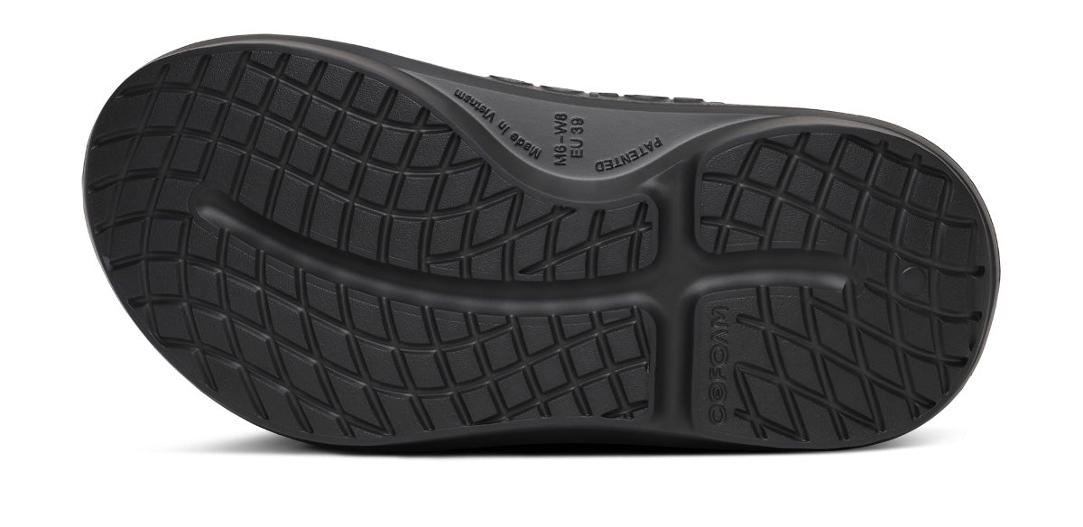 Oofos Men's Sandal Black