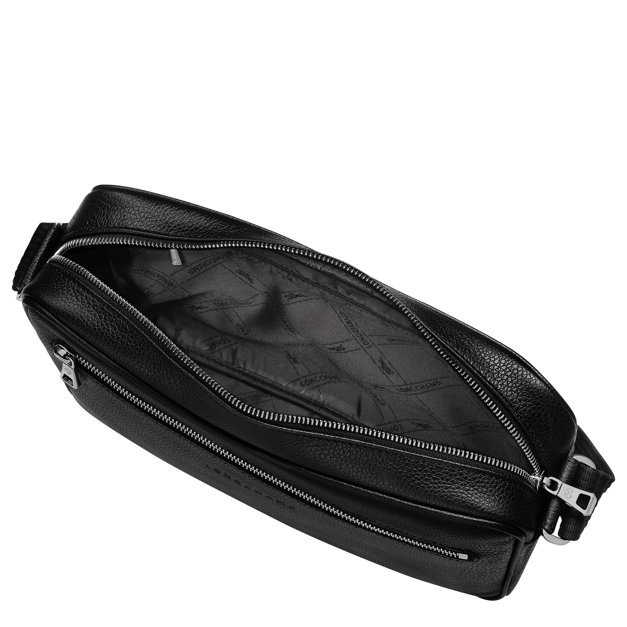 Longchamp Le Foulonné M Camera bag Black
