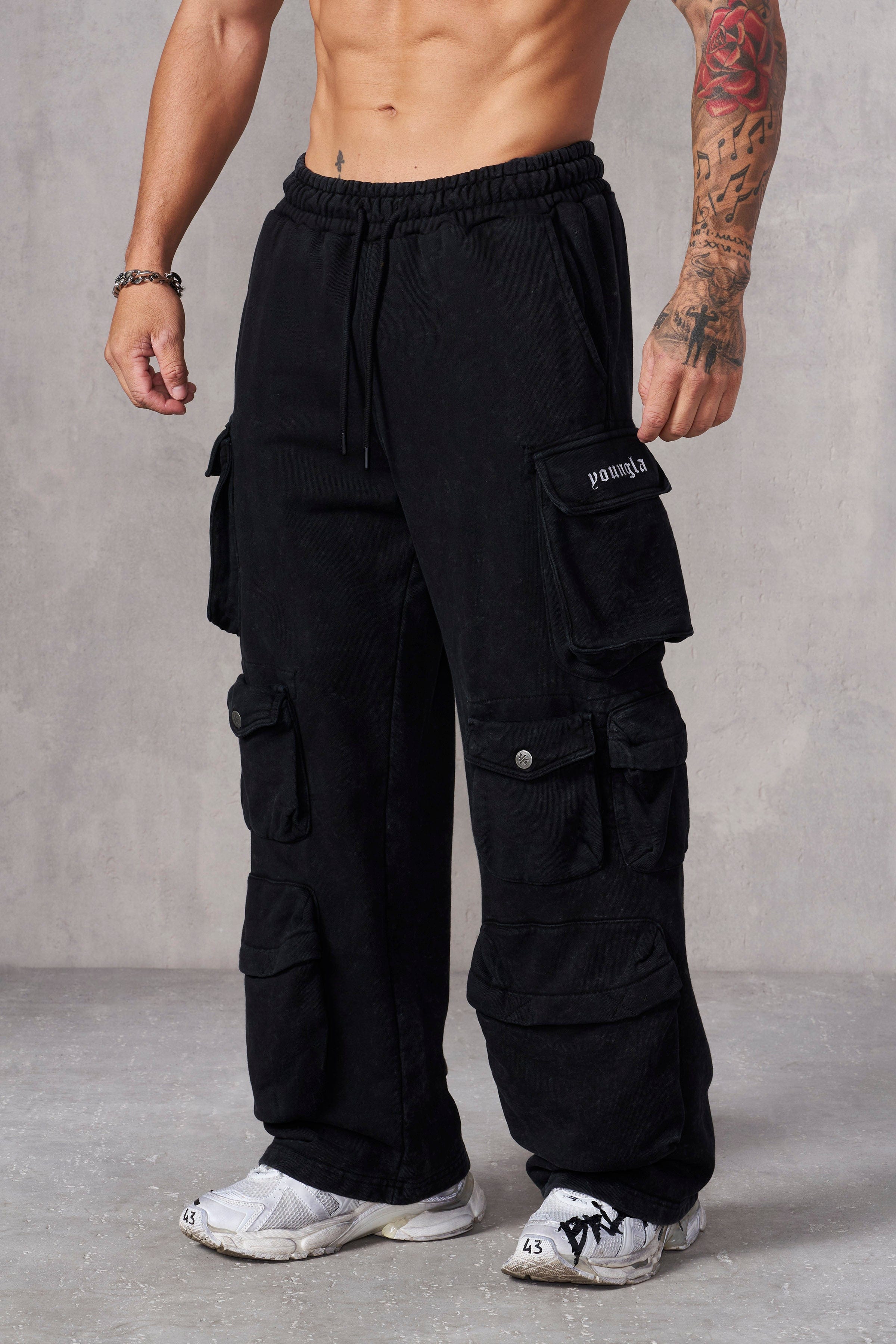 YoungLA 2005 - Hella Pocket Sweats Black Wash