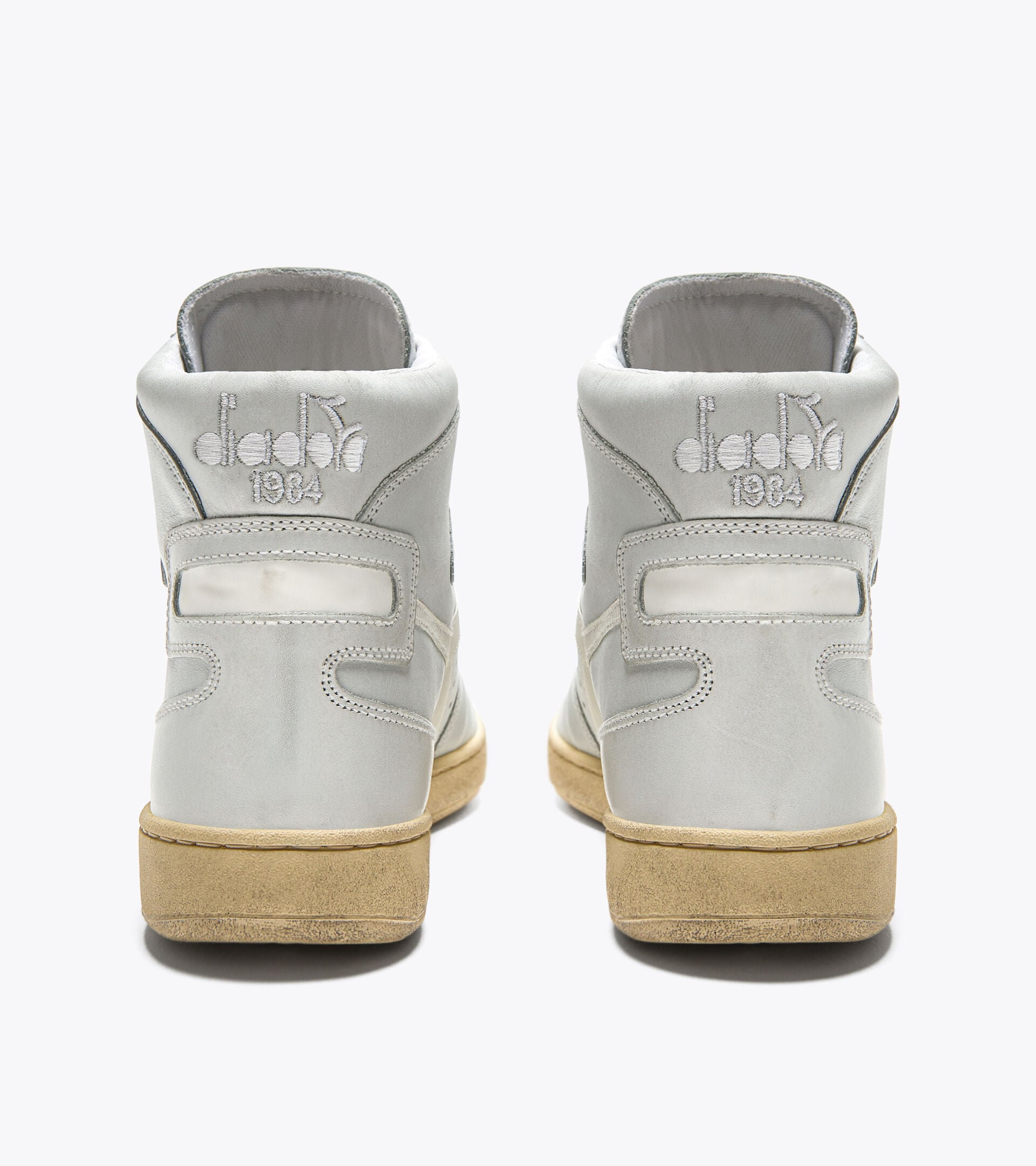 Diadora Mi Basket Used White /White