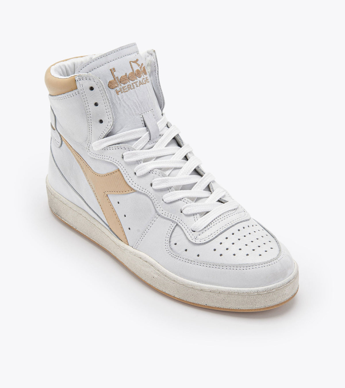 Diadora Mi Basket Used White/Beige