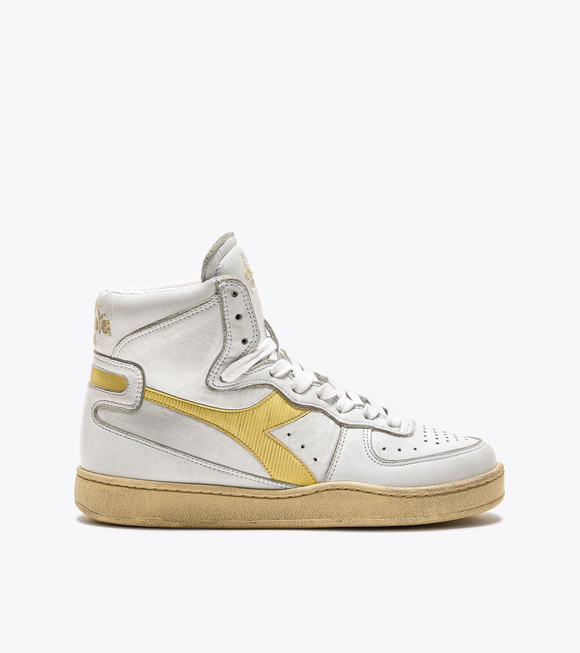 Diadora Mi Basket Used White/French Vanilla