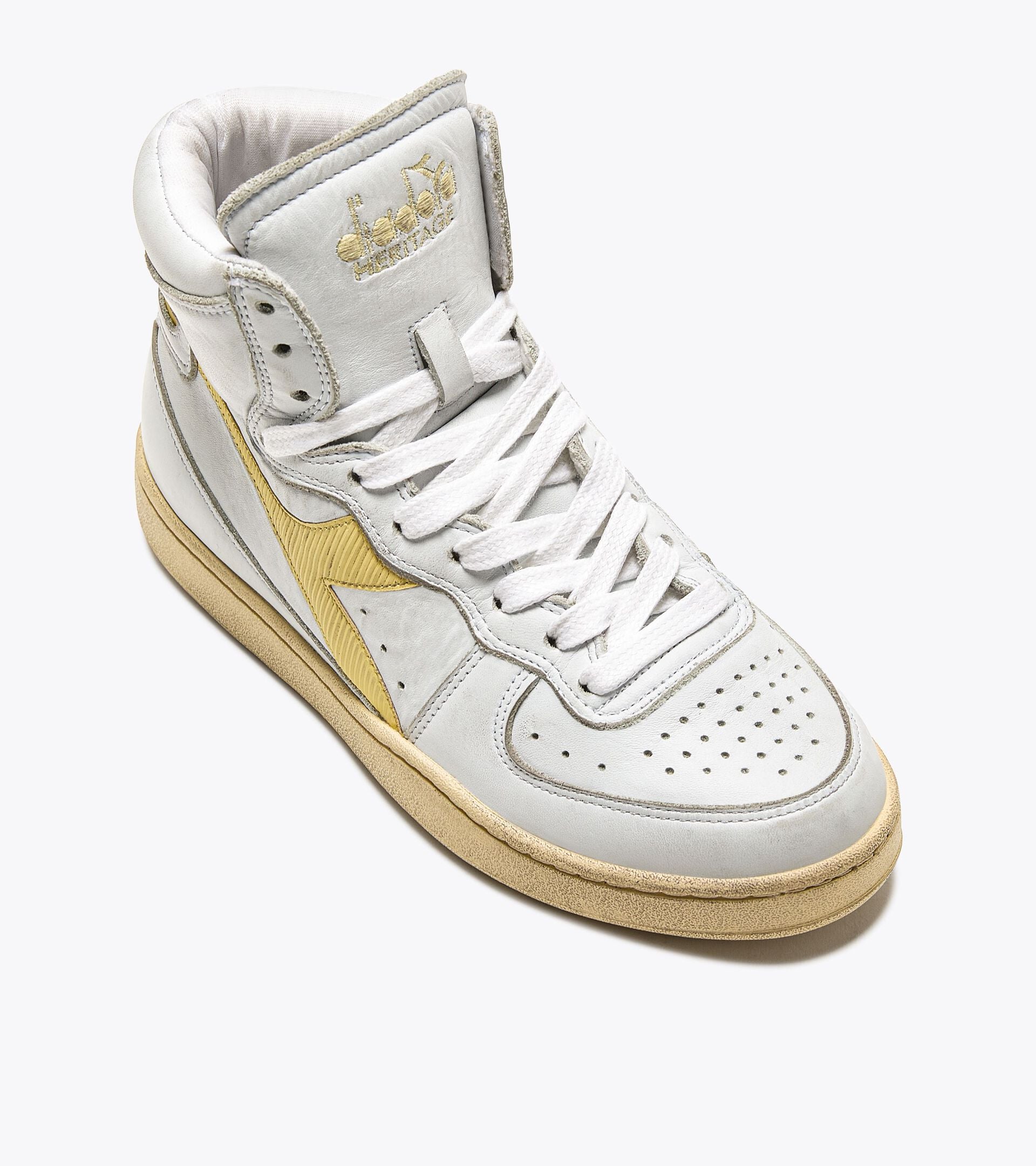 Diadora Mi Basket Used White/French Vanilla