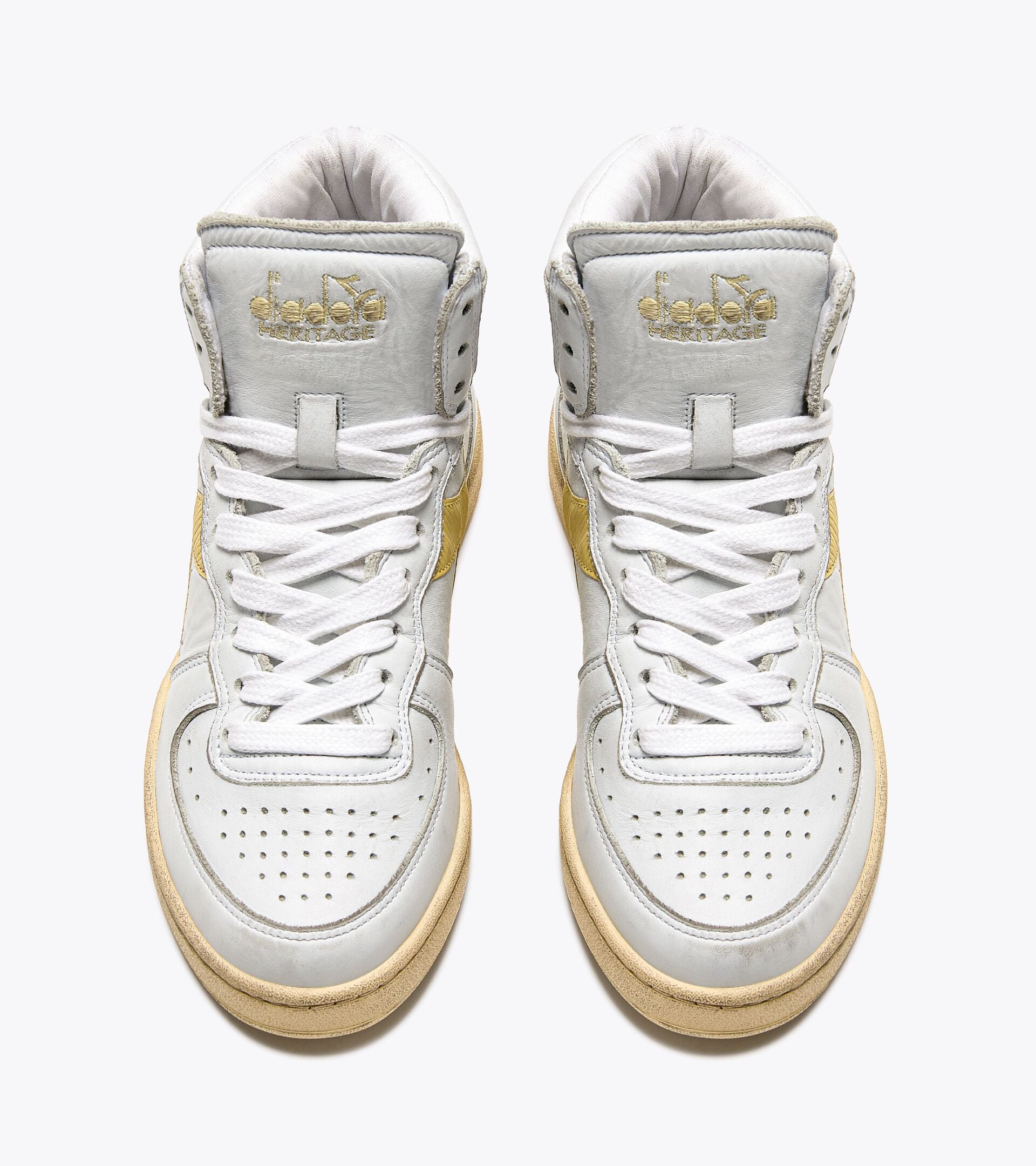 Diadora Mi Basket Used White/French Vanilla