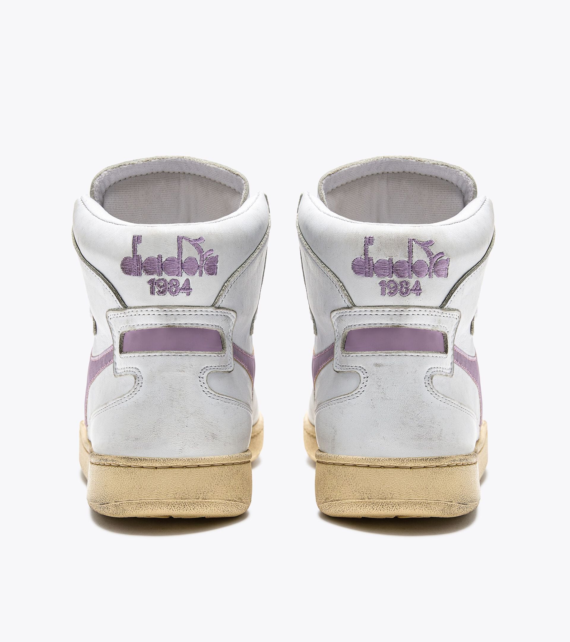 Diadora Mi Basket Used White/Lavender Mist
