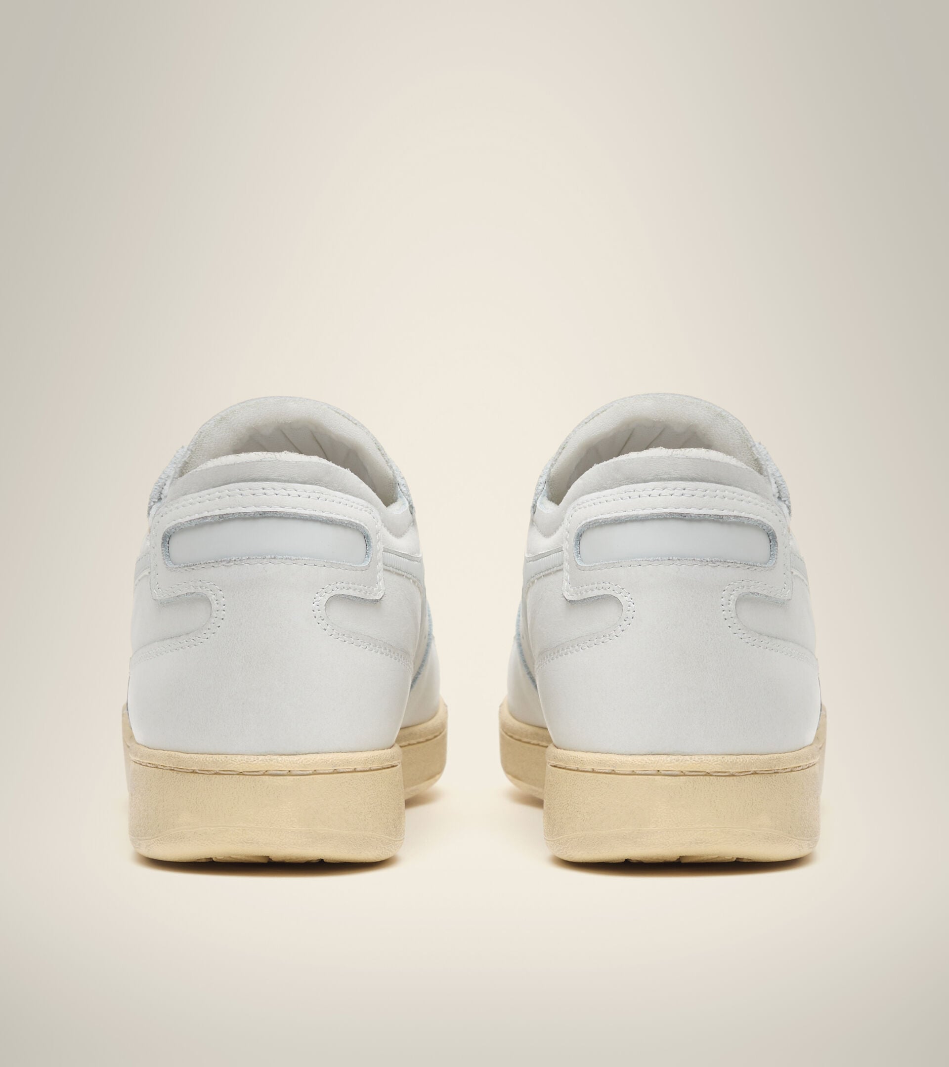 Diadora Mi Basket Row Cut White/Dawn Blue
