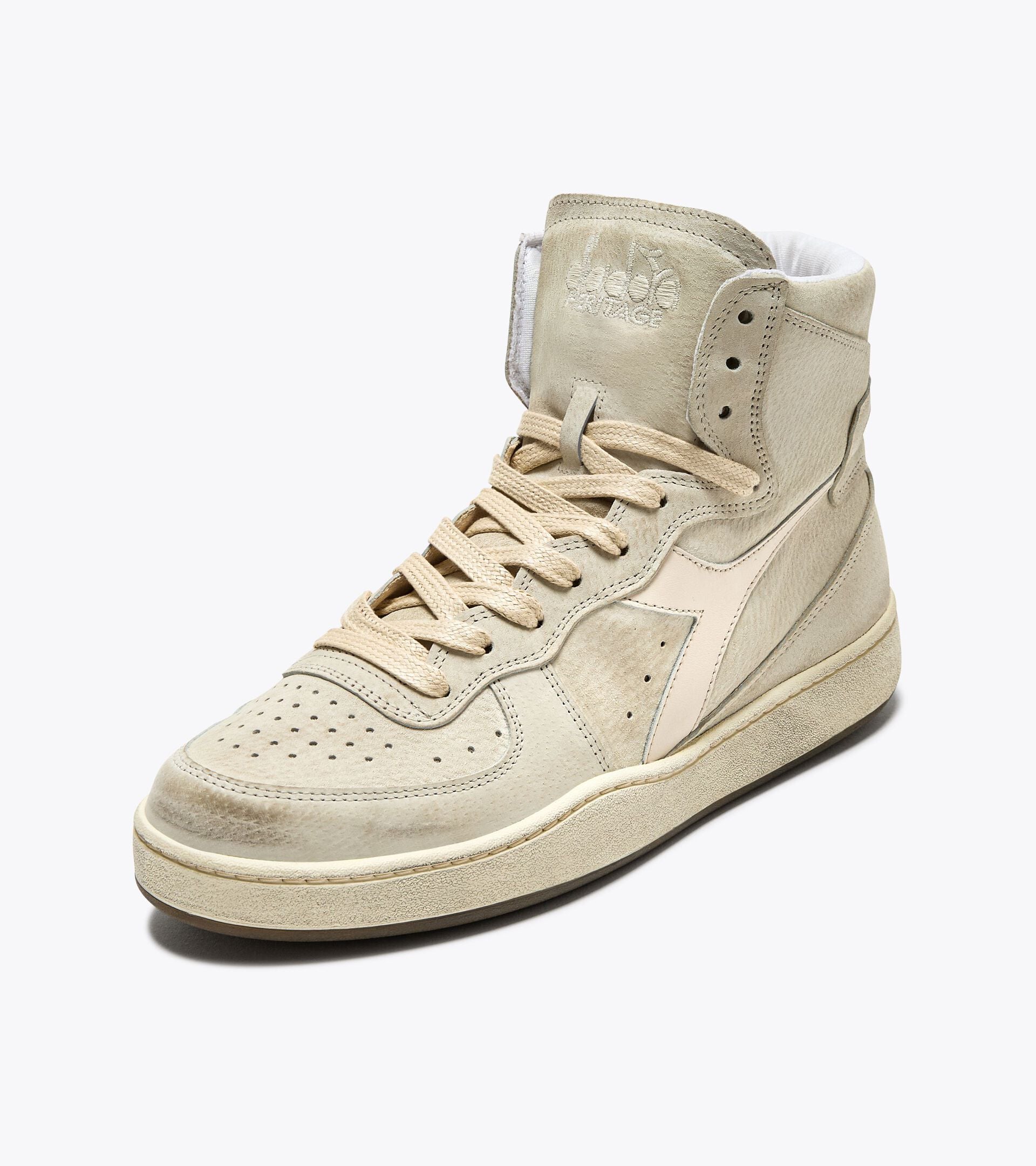 Diadora Mi Basket Suede Used Beige Fog