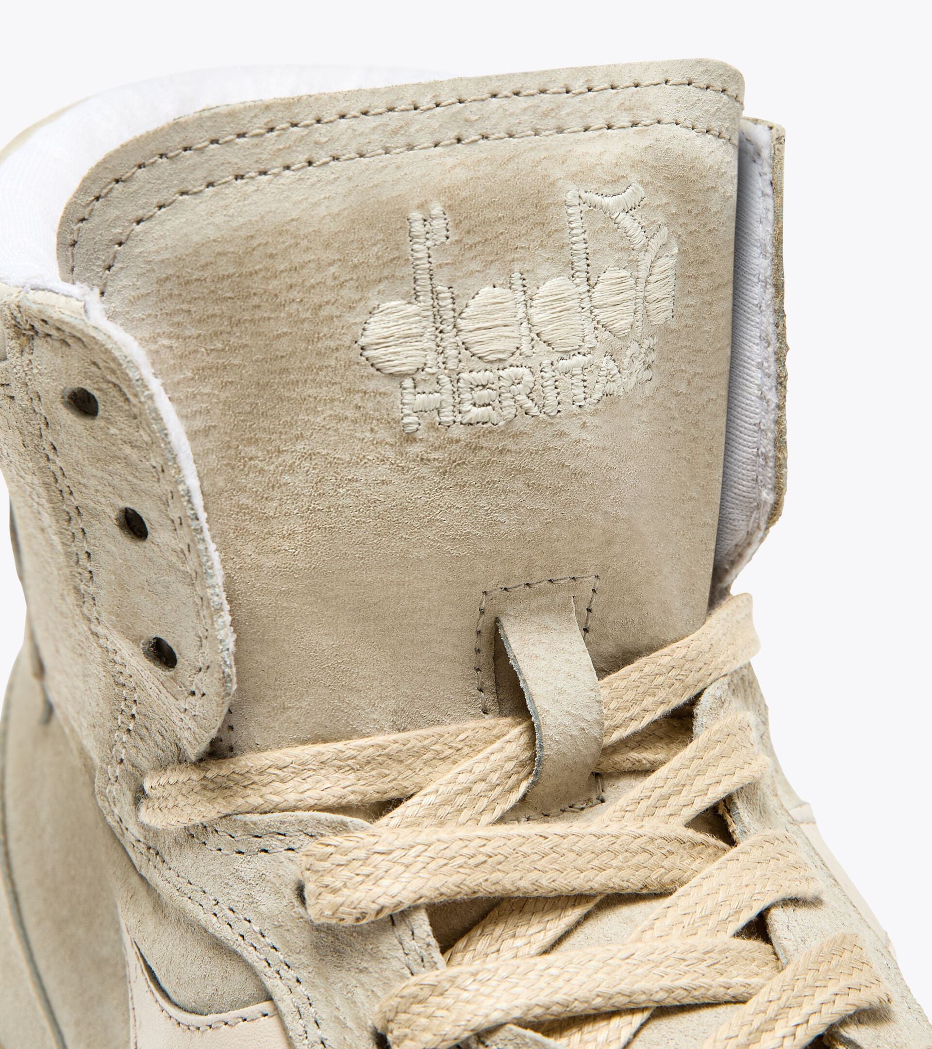 Diadora Mi Basket Suede Used Beige Fog