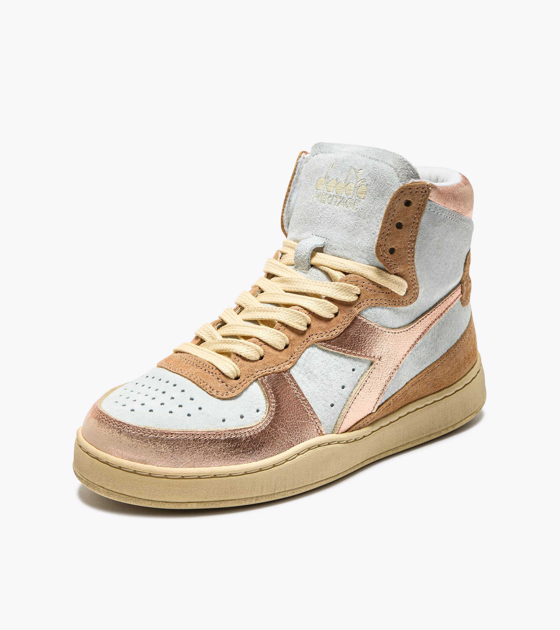 Diadora Mi Basket Metal Pigskin Used Wn Frappe