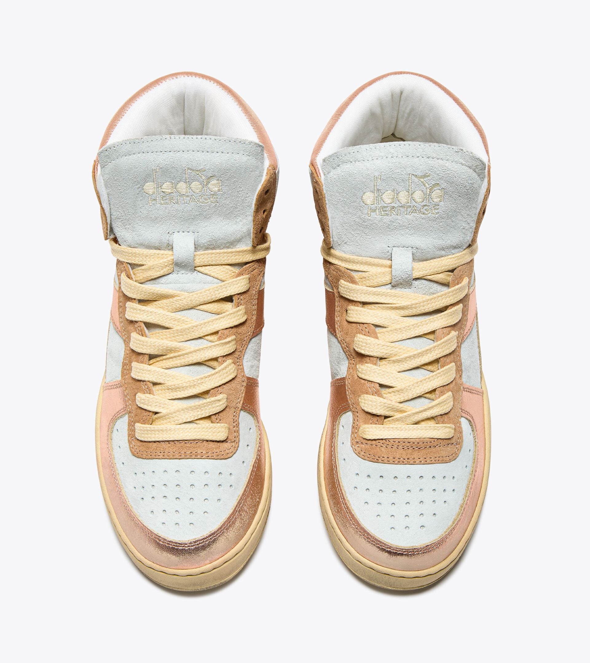 Diadora Mi Basket Metal Pigskin Used Wn Frappe