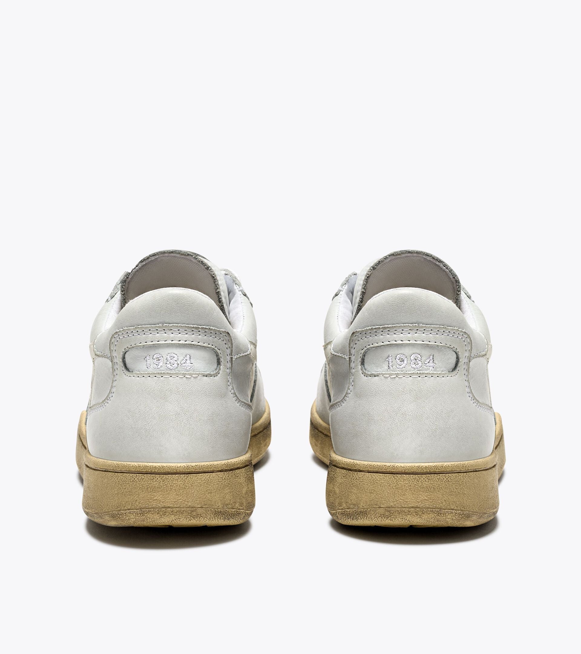 Diadora Mi Basket Low Used White /White