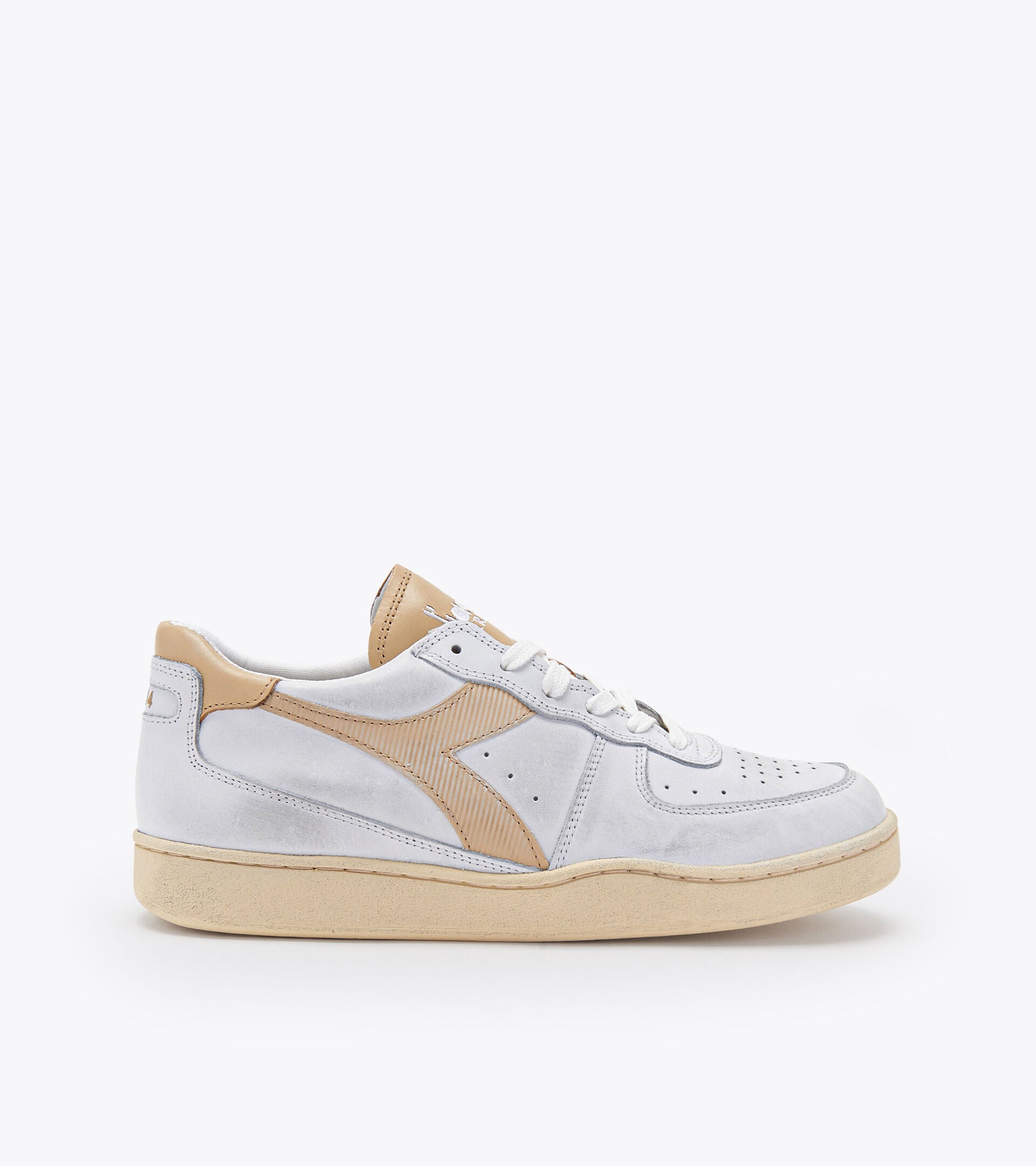 Diadora Mi Basket Low Used White/Beige