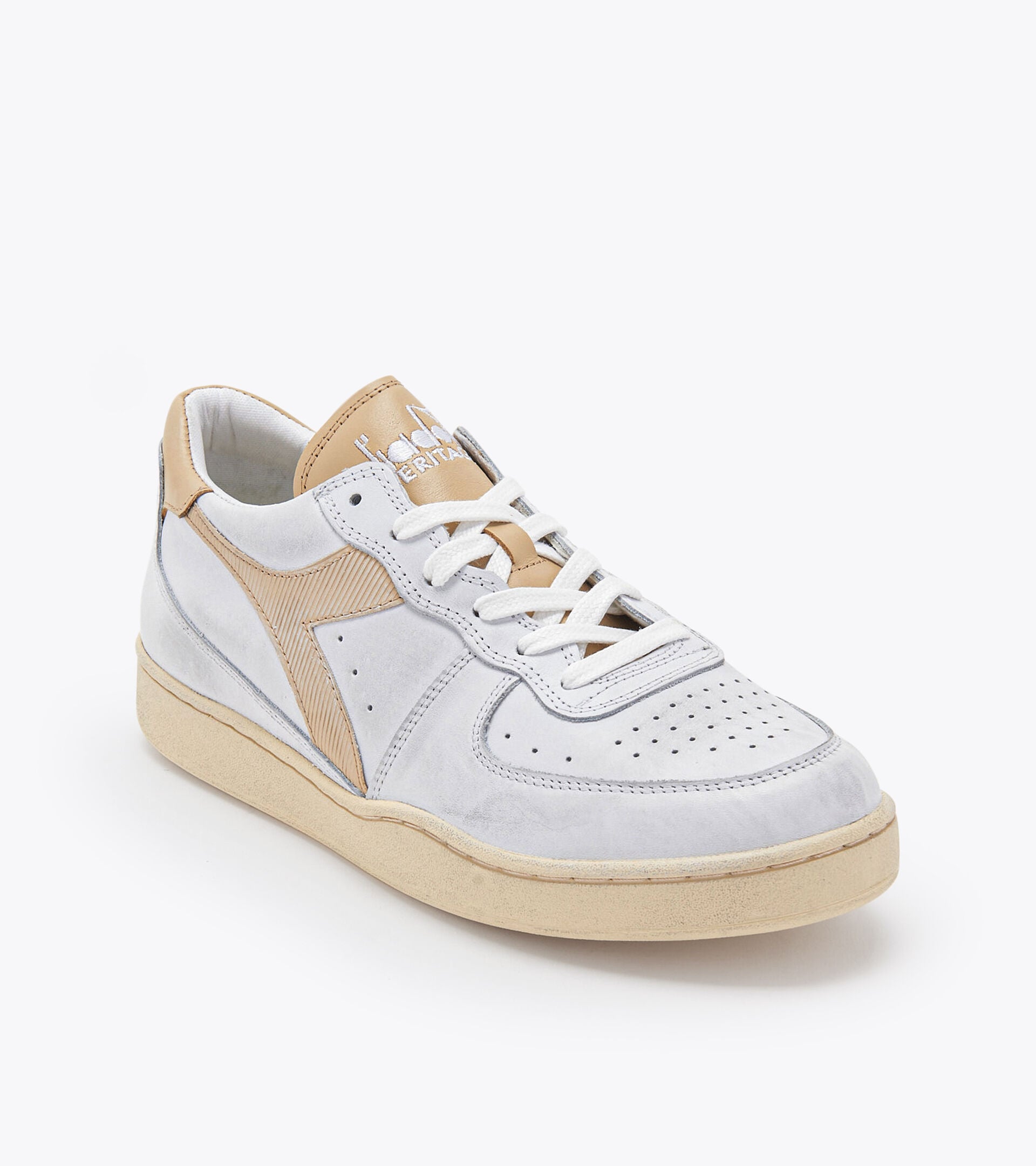 Diadora Mi Basket Low Used White/Beige