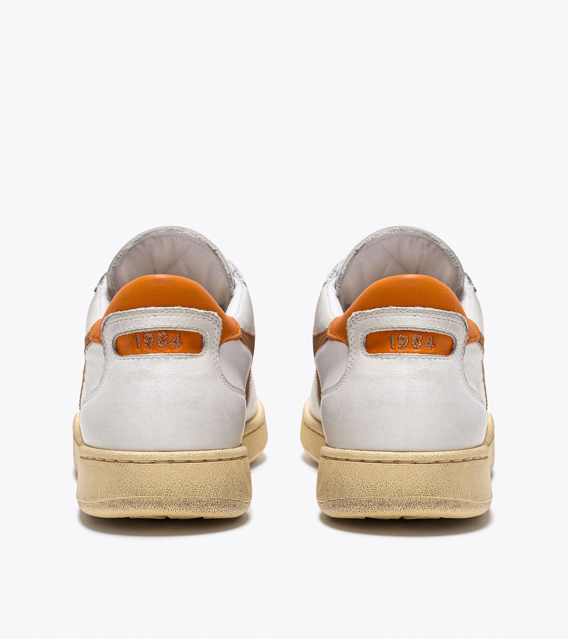 Diadora Mi Basket Low Used White/Caramel