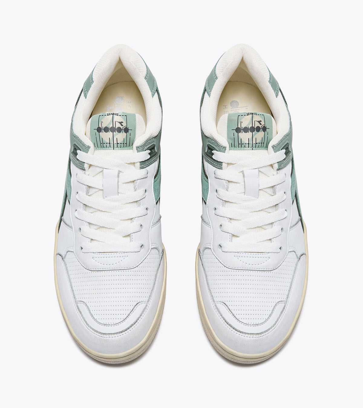Diadora B.560 Used Iceberg Green