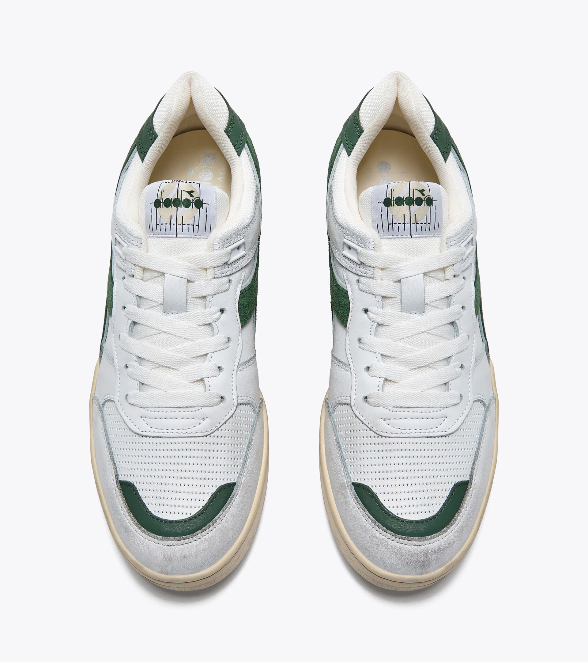 Diadora B.560 Used White/Fogliage Green