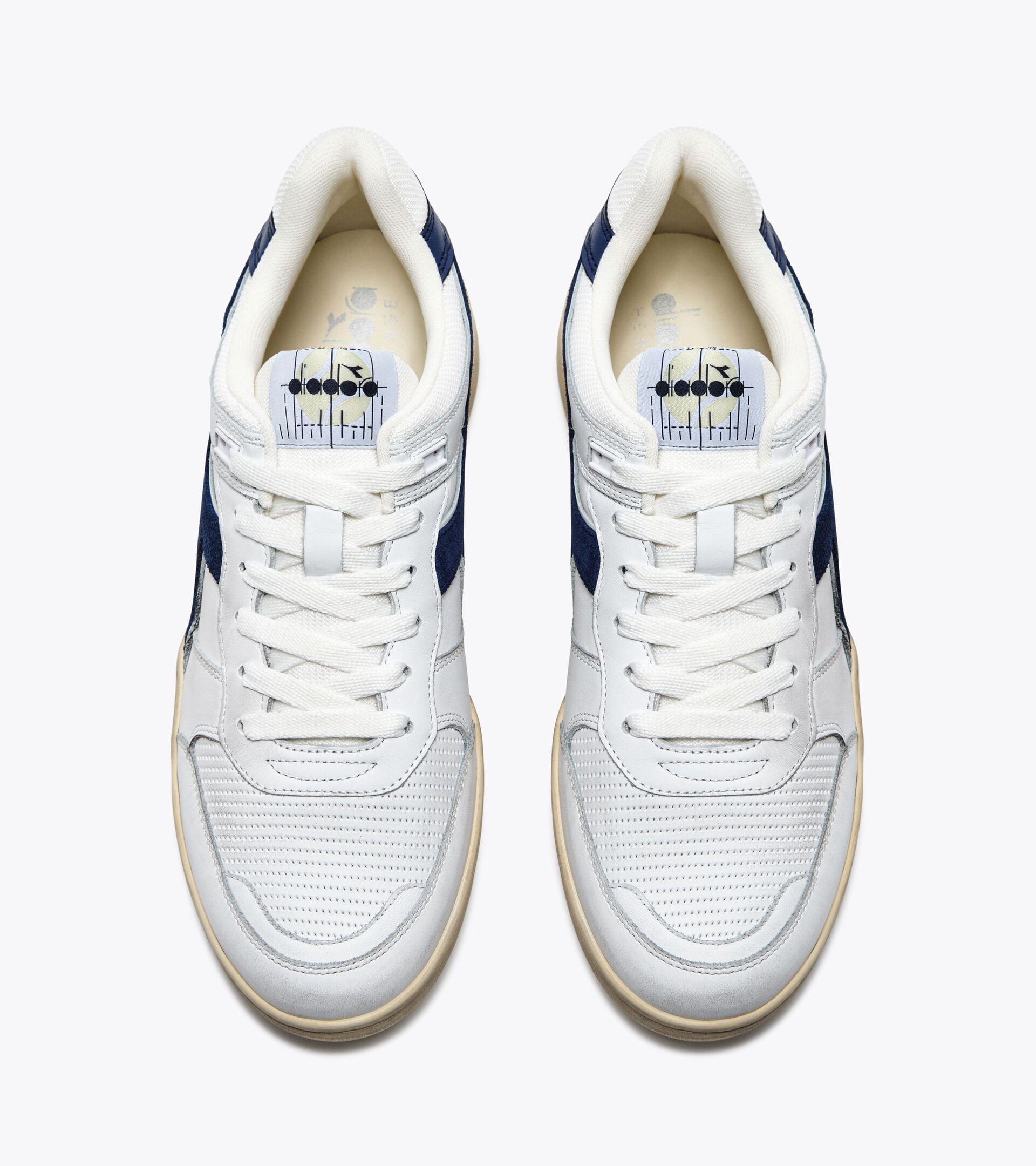 Diadora B.560 Used White/Blue Corsair