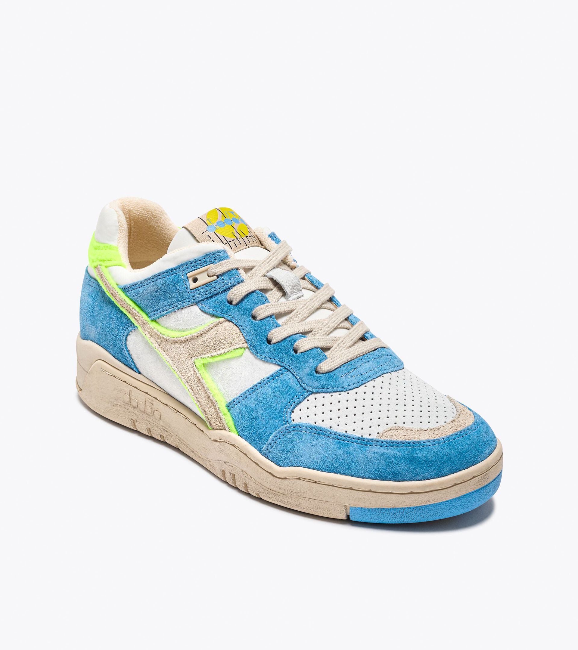 Diadora B.560 Used Aa Italia White/Bonnie Blue