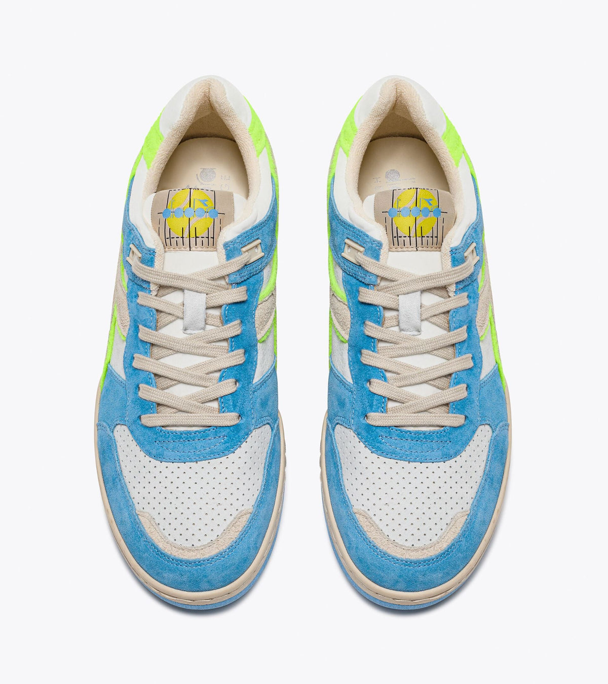 Diadora B.560 Used Aa Italia White/Bonnie Blue