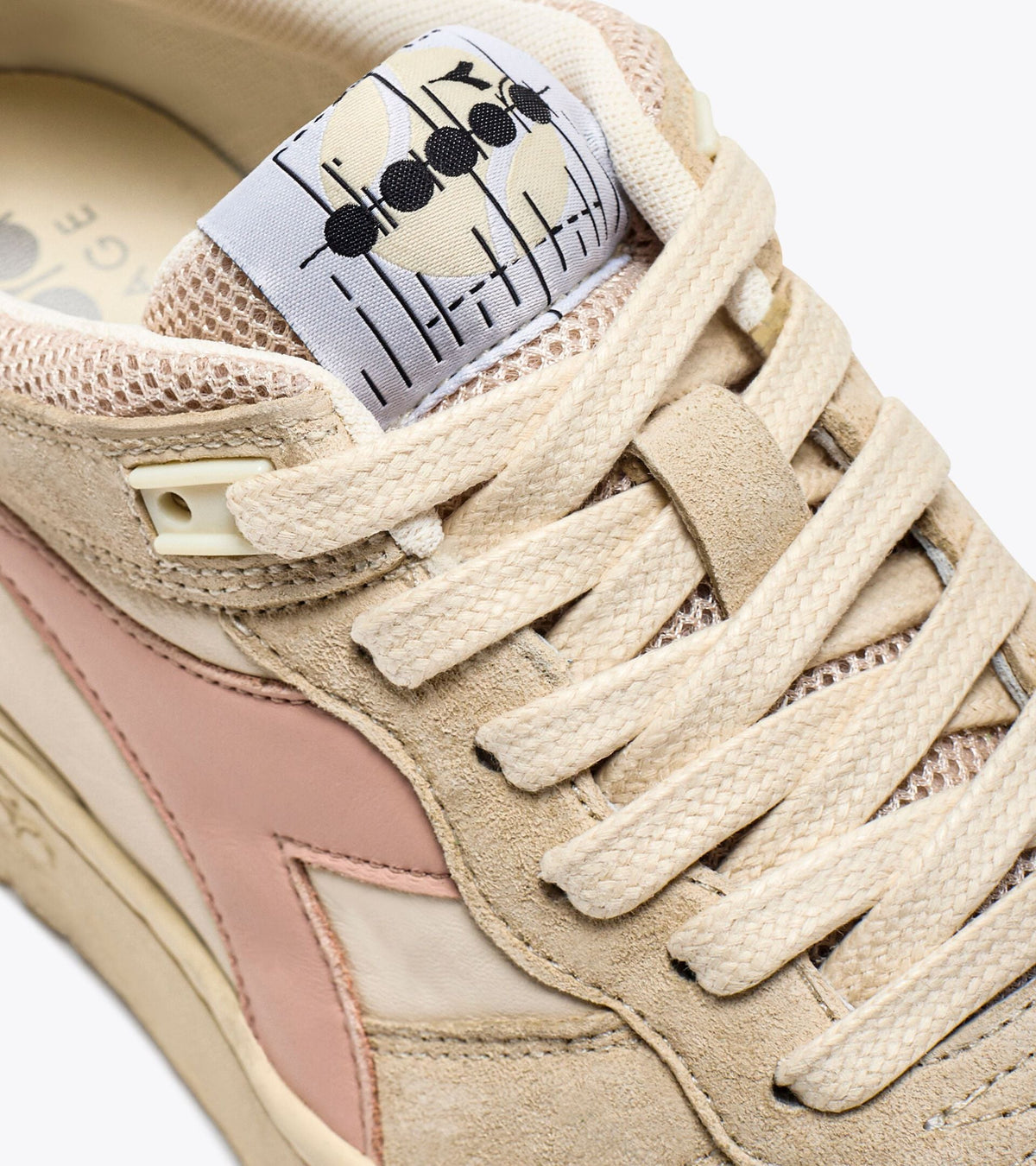Diadora B.560 Pigskin Used Light Beige