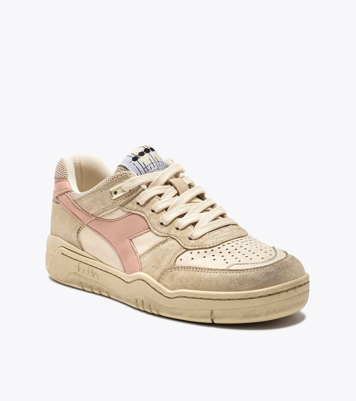 Diadora B.560 Pigskin Used Light Beige