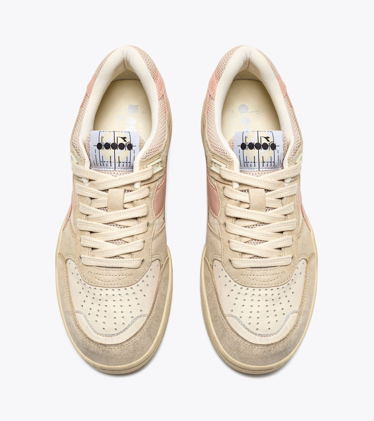 Diadora B.560 Pigskin Used Light Beige