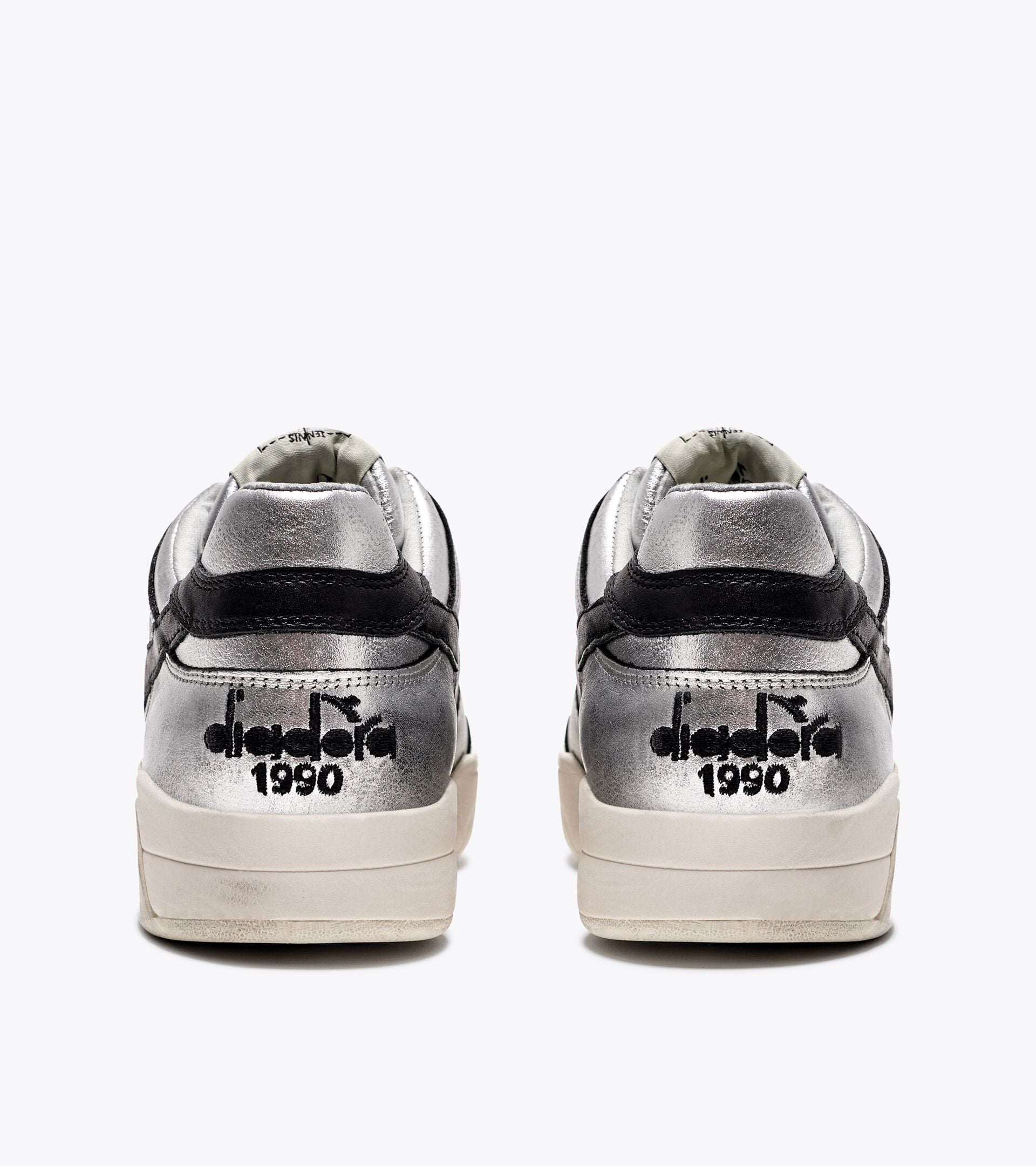 Diadora B.560 Silver Used Wn Silver Metallized/Black