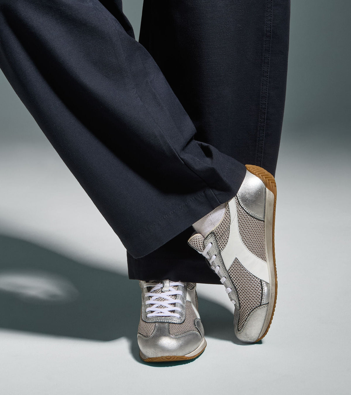 Diadora Equipe Stellar Sw Silver Metalized