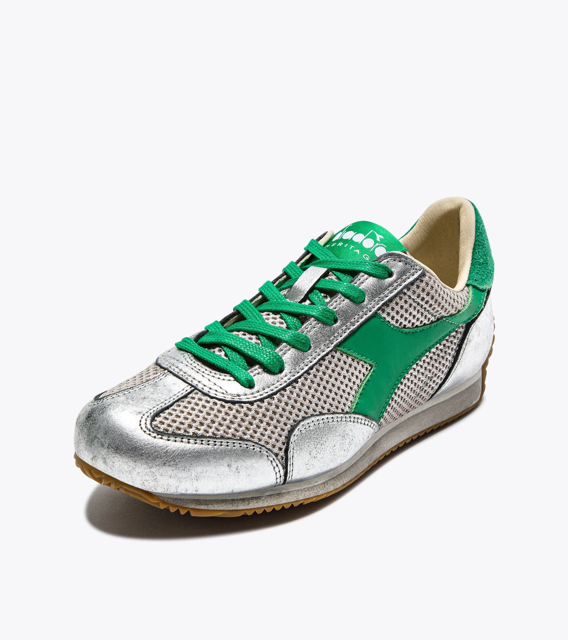 Diadora Equipe Stellar Sw Silver Metalized/Green Peas Cream