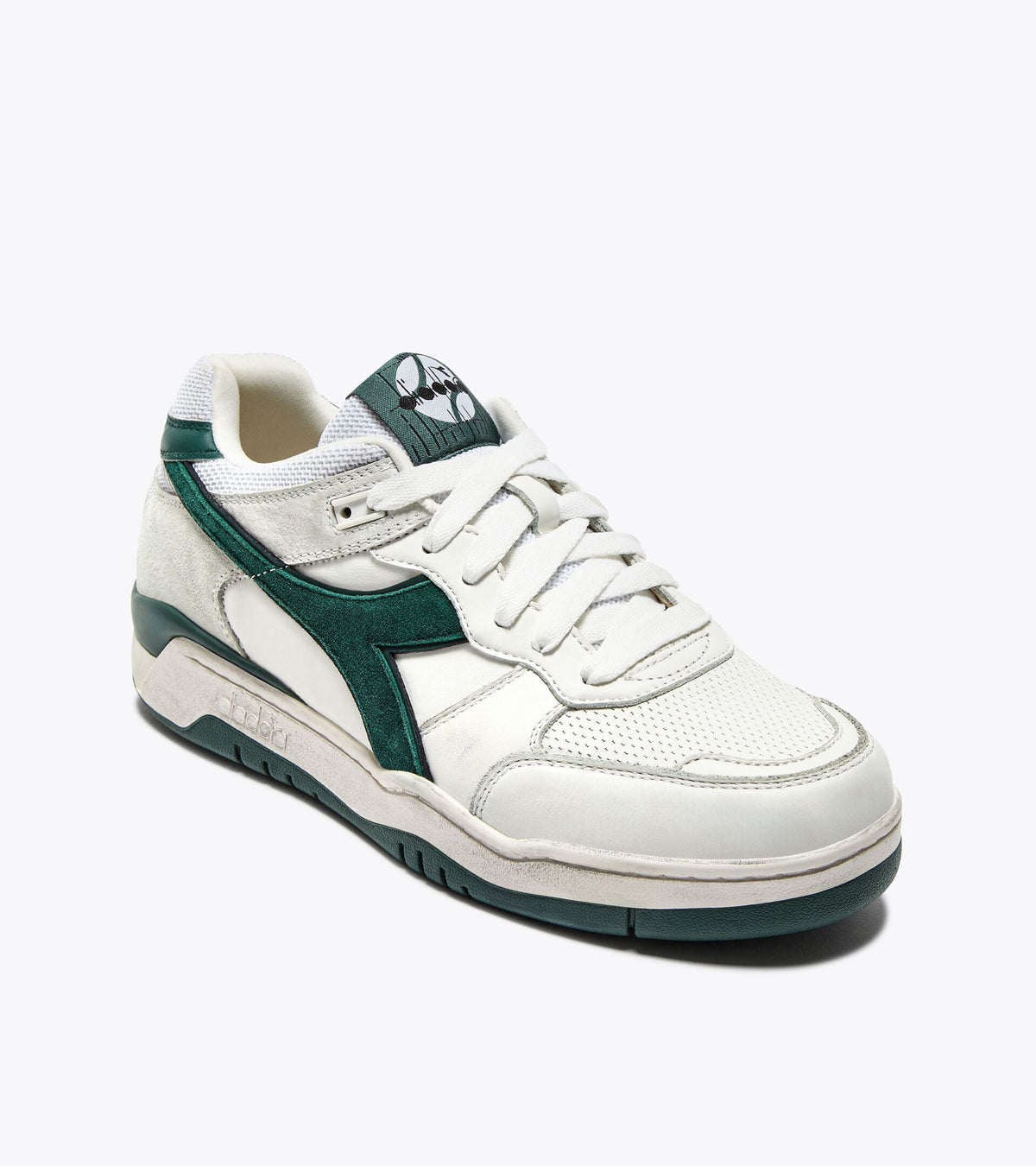 Diadora B.560 Used Whtie/Bistro Green
