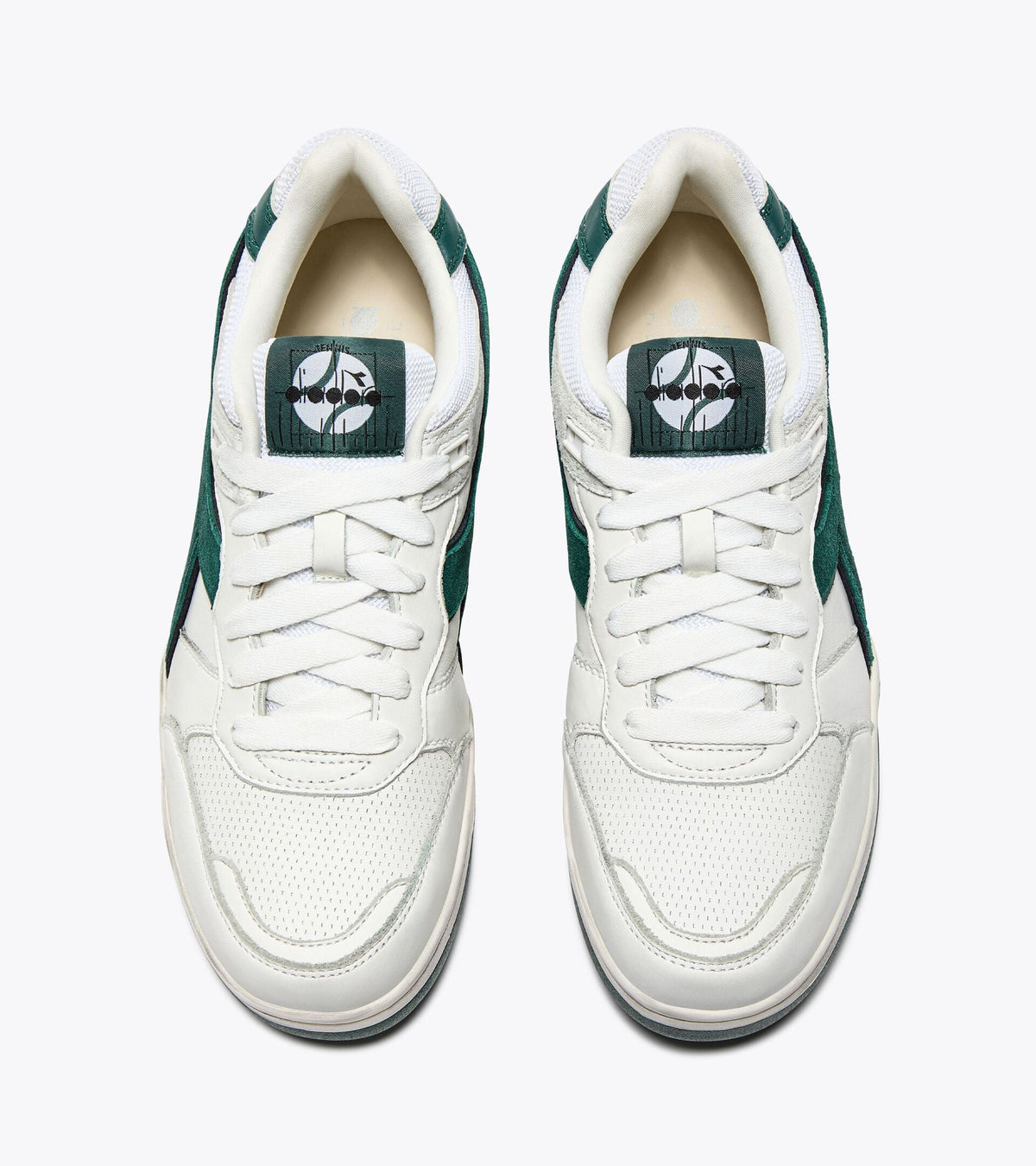 Diadora B.560 Used Whtie/Bistro Green