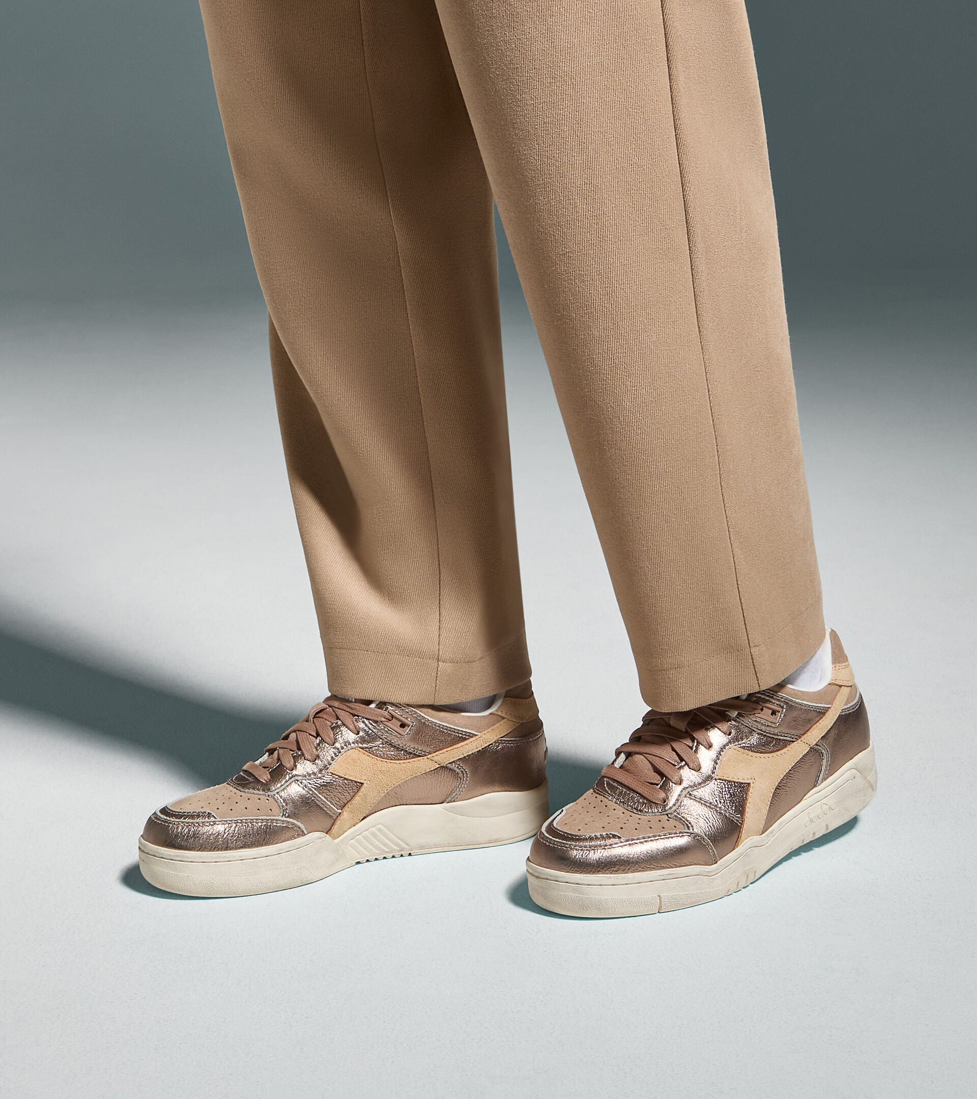 Diadora B.560 Metal S Used Brown Uniform