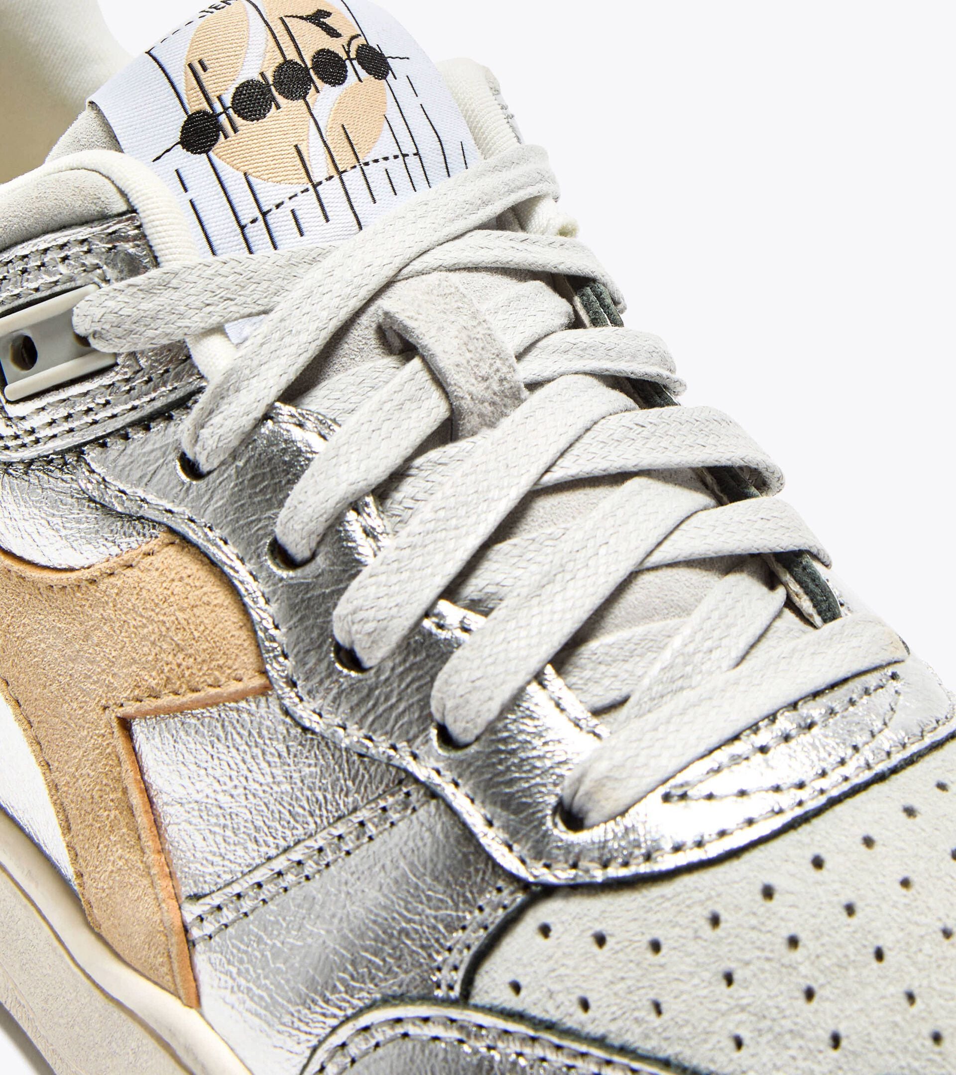 Diadora B.560 Metal S Used Aluminum