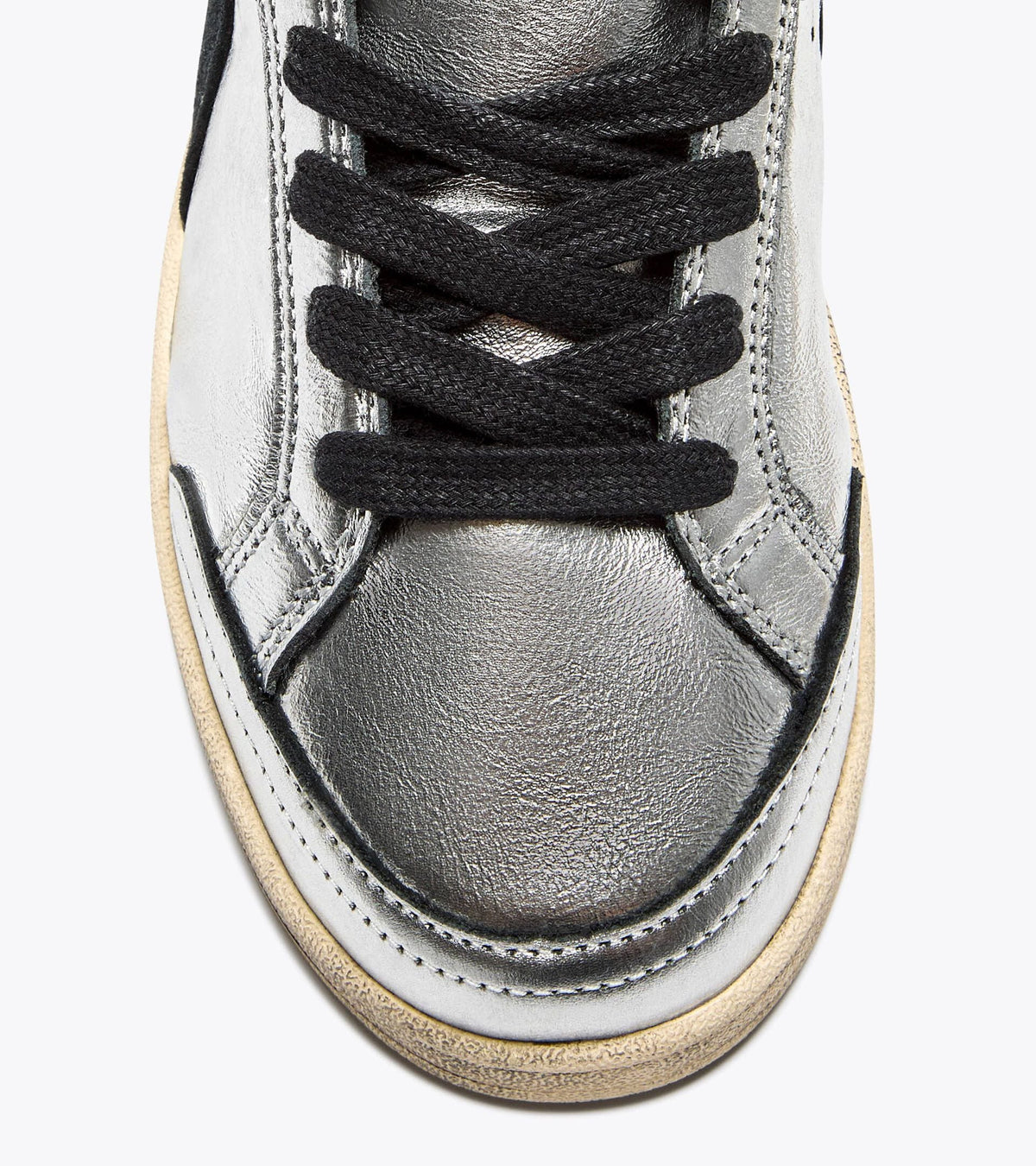 Women's Diadora Prestige High Metal Used Silver, sole